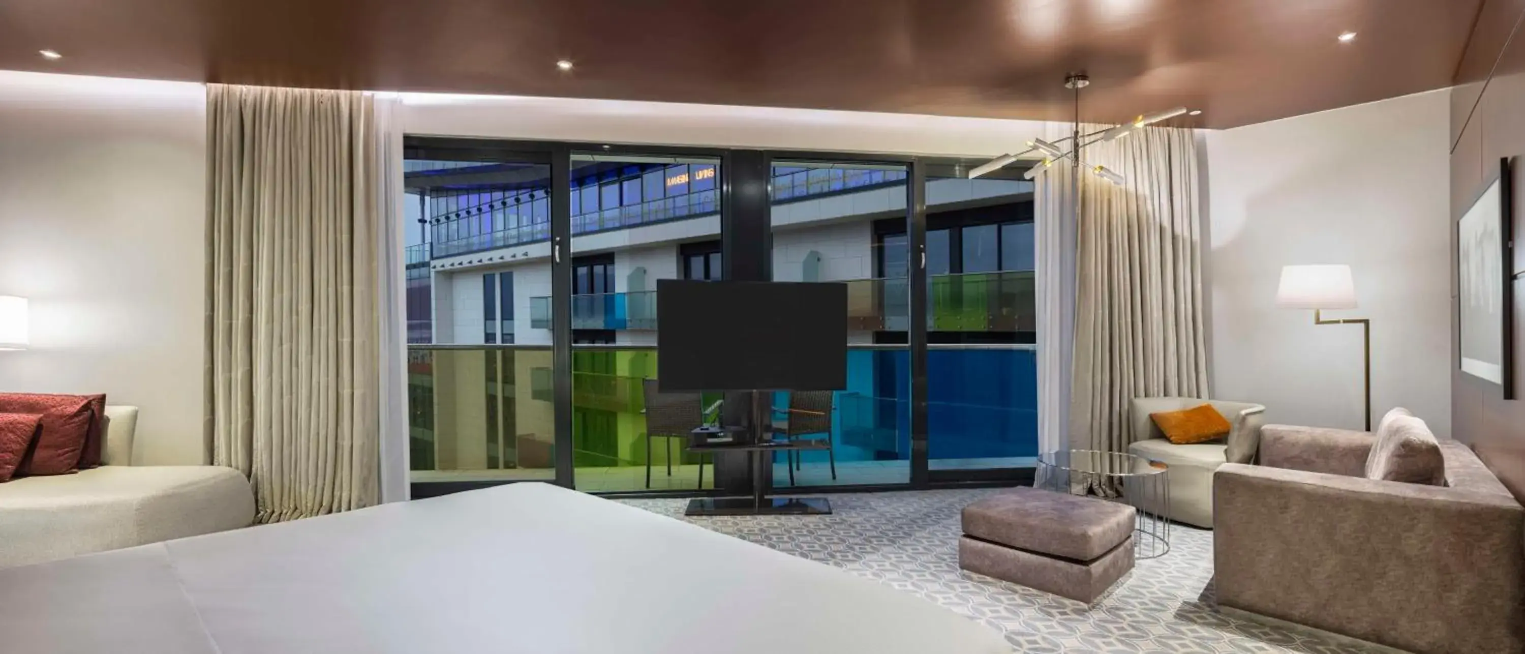 Living room, Bed in Hilton Batumi Living room, Bed in Hilton Batumi