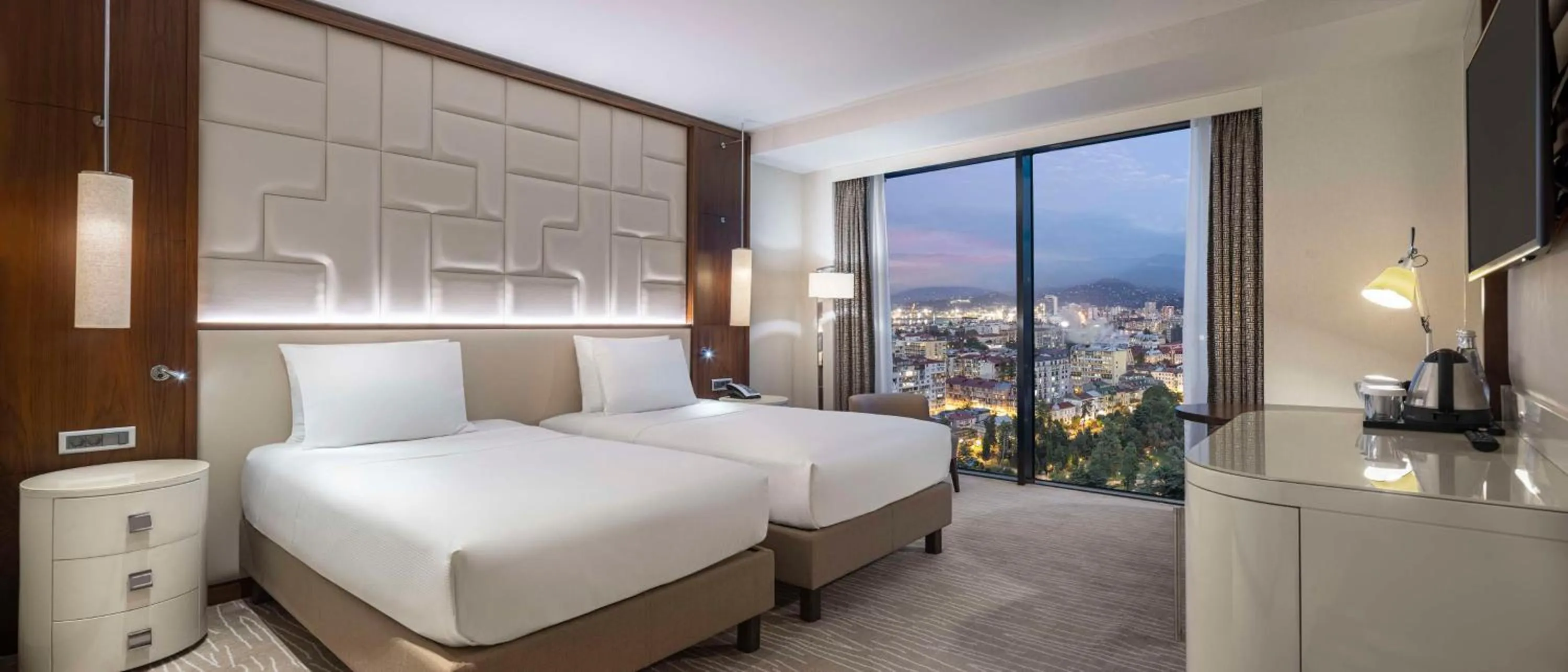 Bed in Hilton Batumi