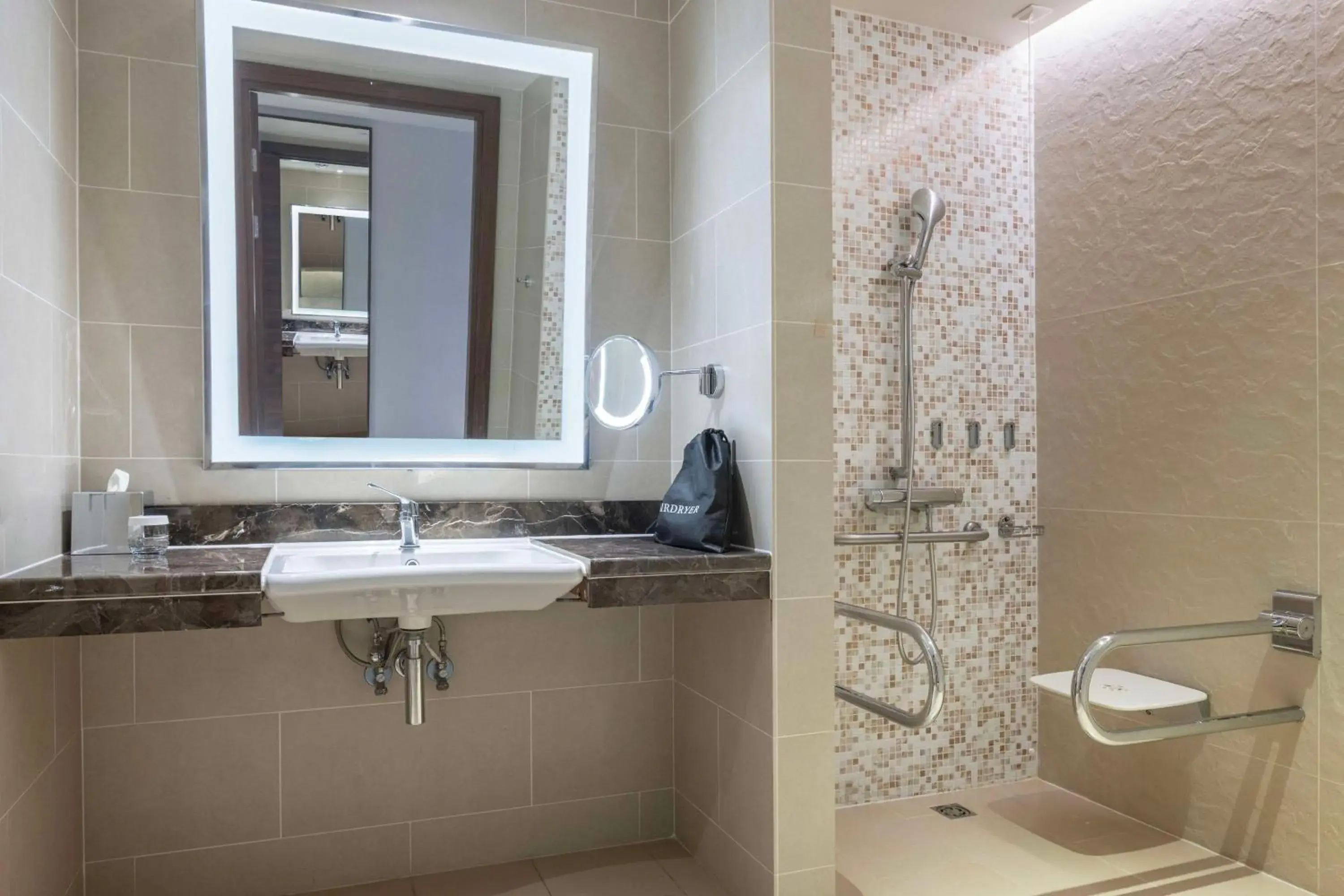 Bathroom in Hilton Batumi Bathroom in Hilton Batumi