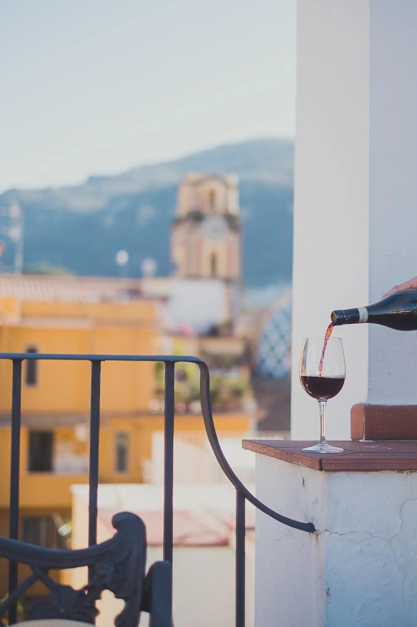 City view in Antico Palazzo Scala