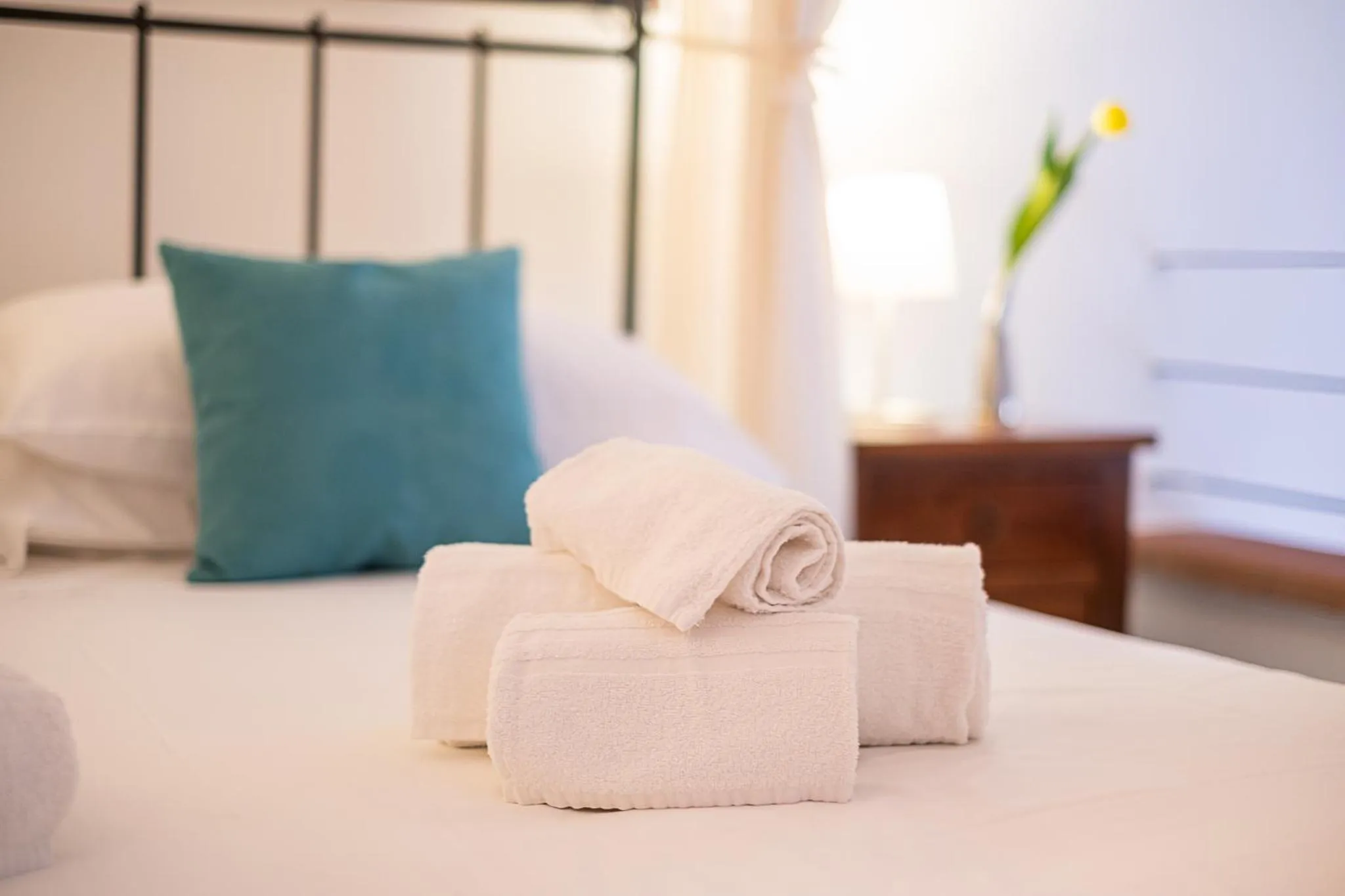 Bedroom, Bed in Antico Palazzo Scala