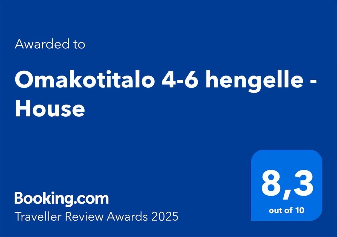 Omakotitalo 4-6 hengelle - House