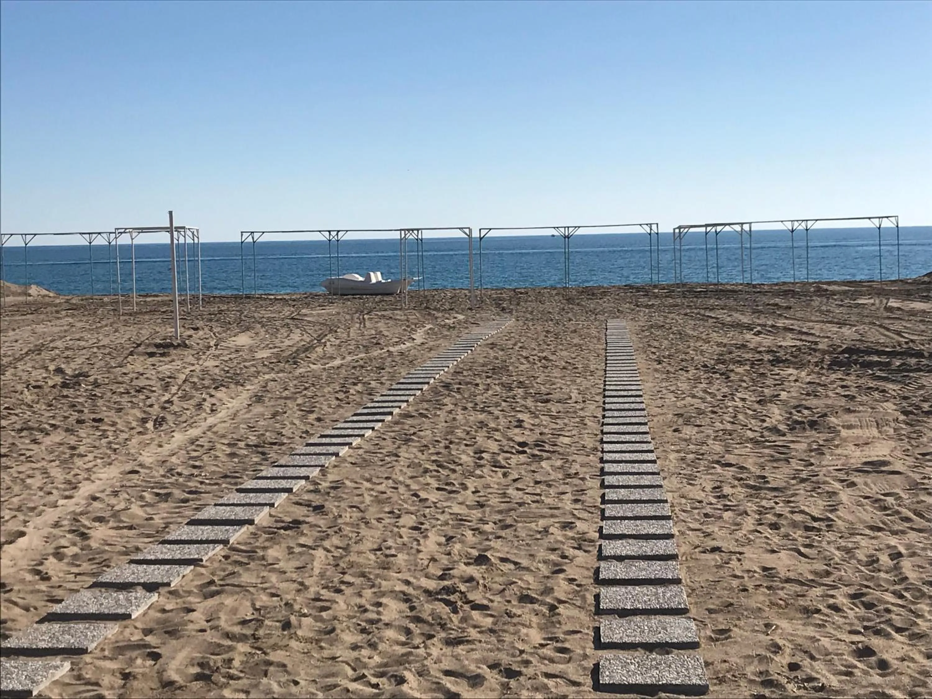 Beach in Hotel Grün