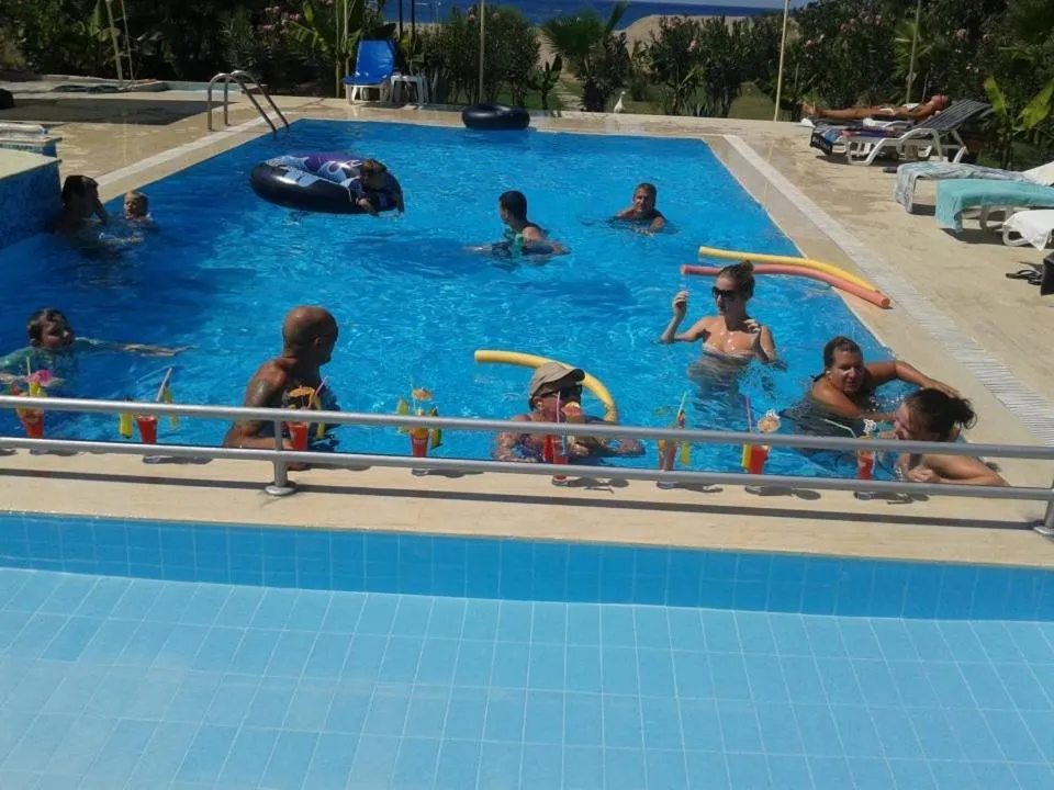 Pool view in Hotel Grün
