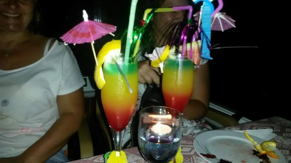 Alcoholic drinks in Hotel Grün