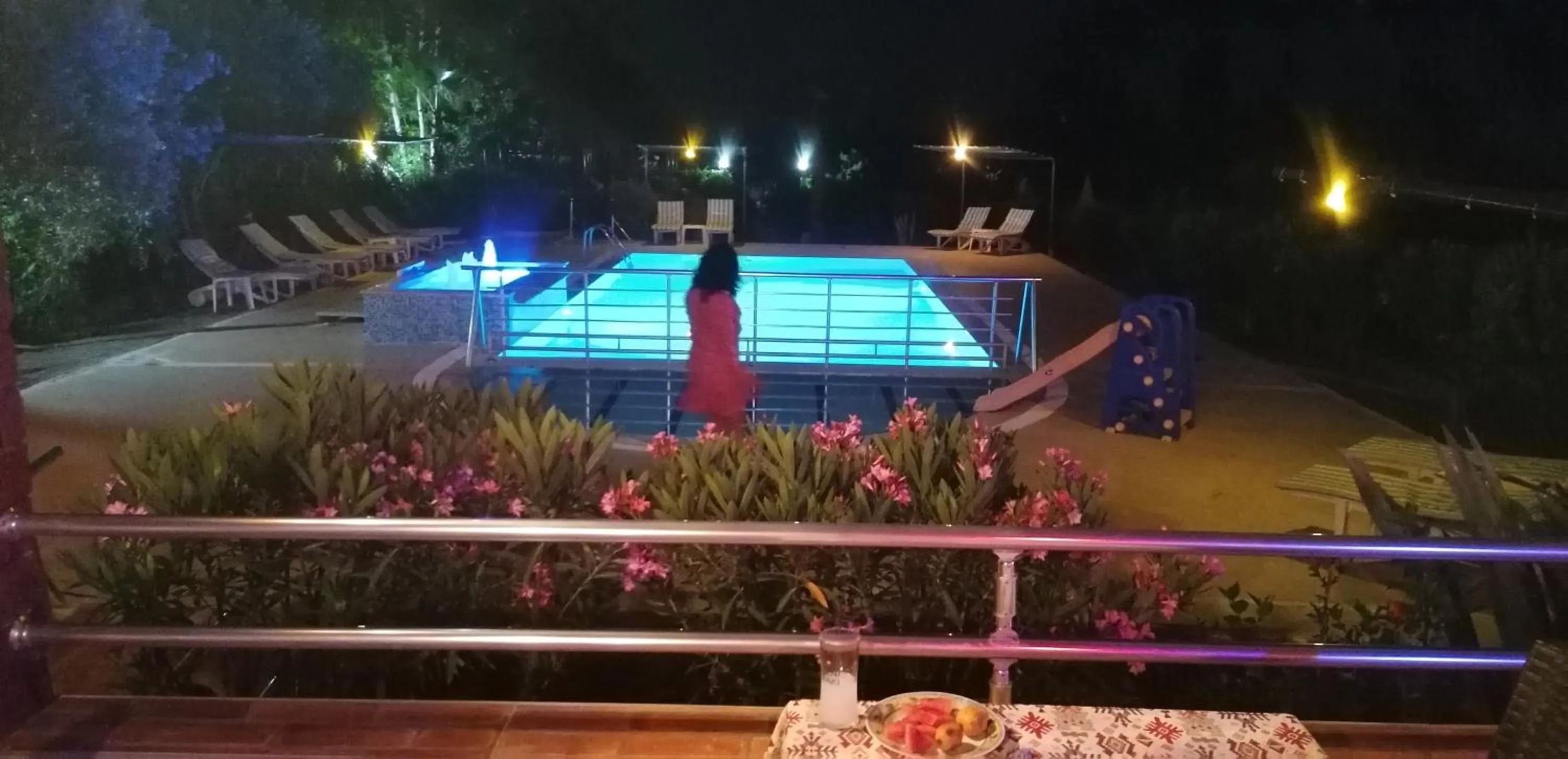 Swimming pool in Hotel Grün