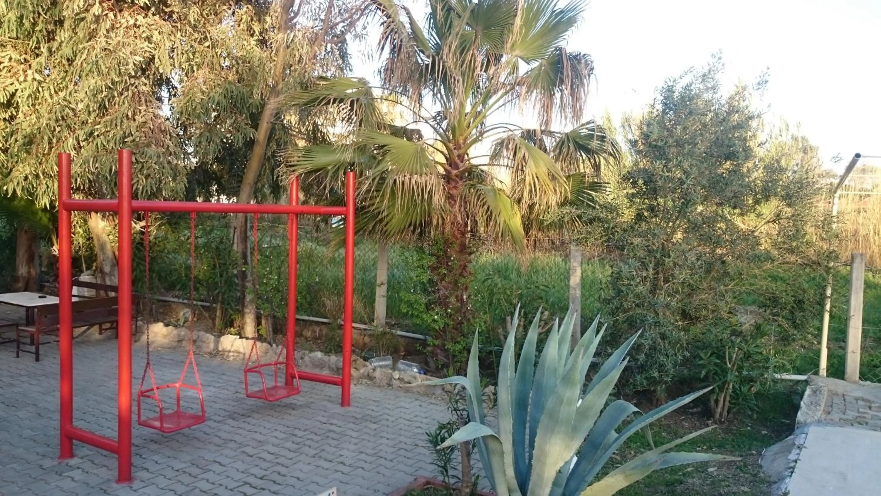 Children play ground in Hotel Grün