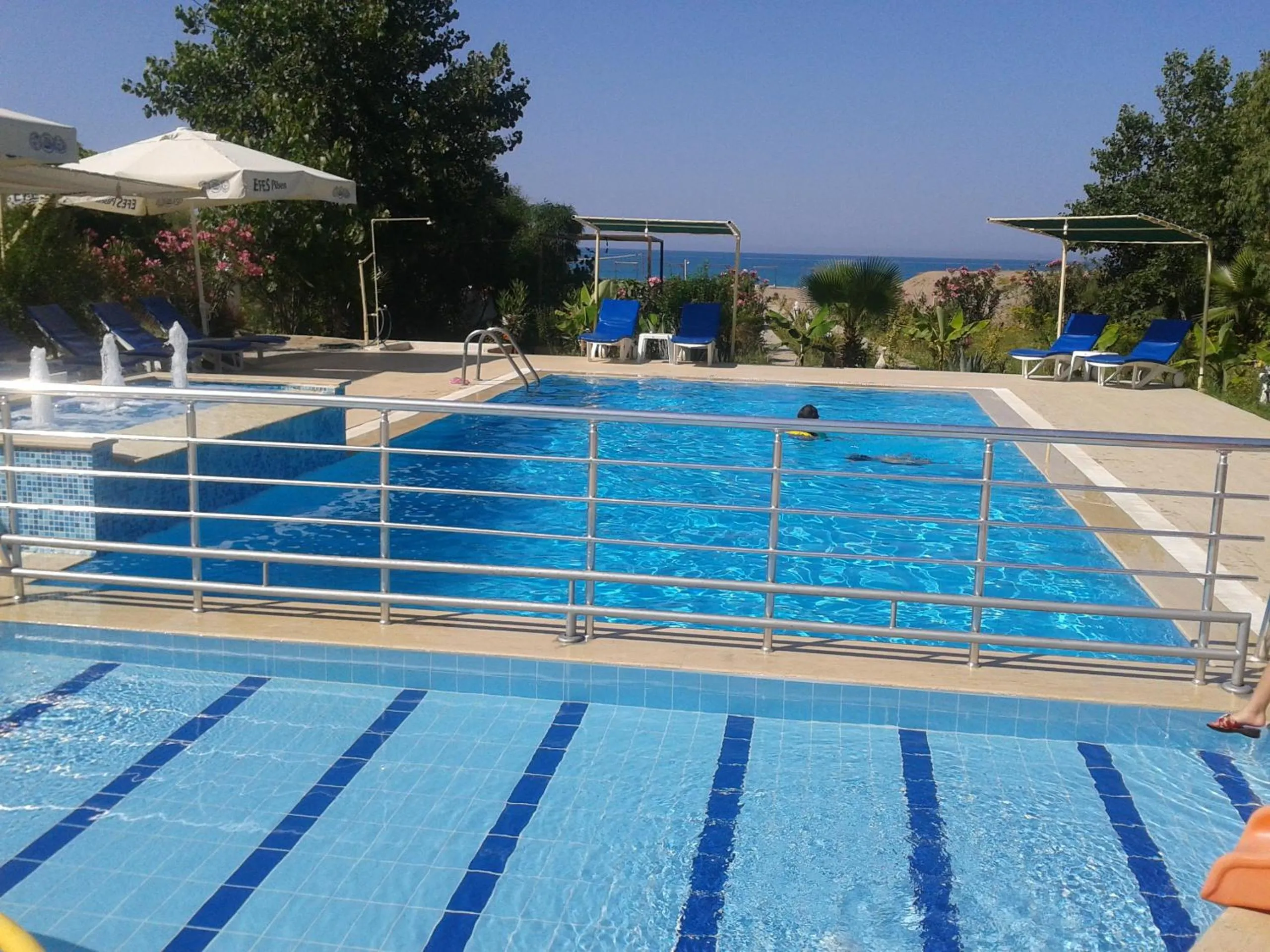 Swimming pool in Hotel Grün