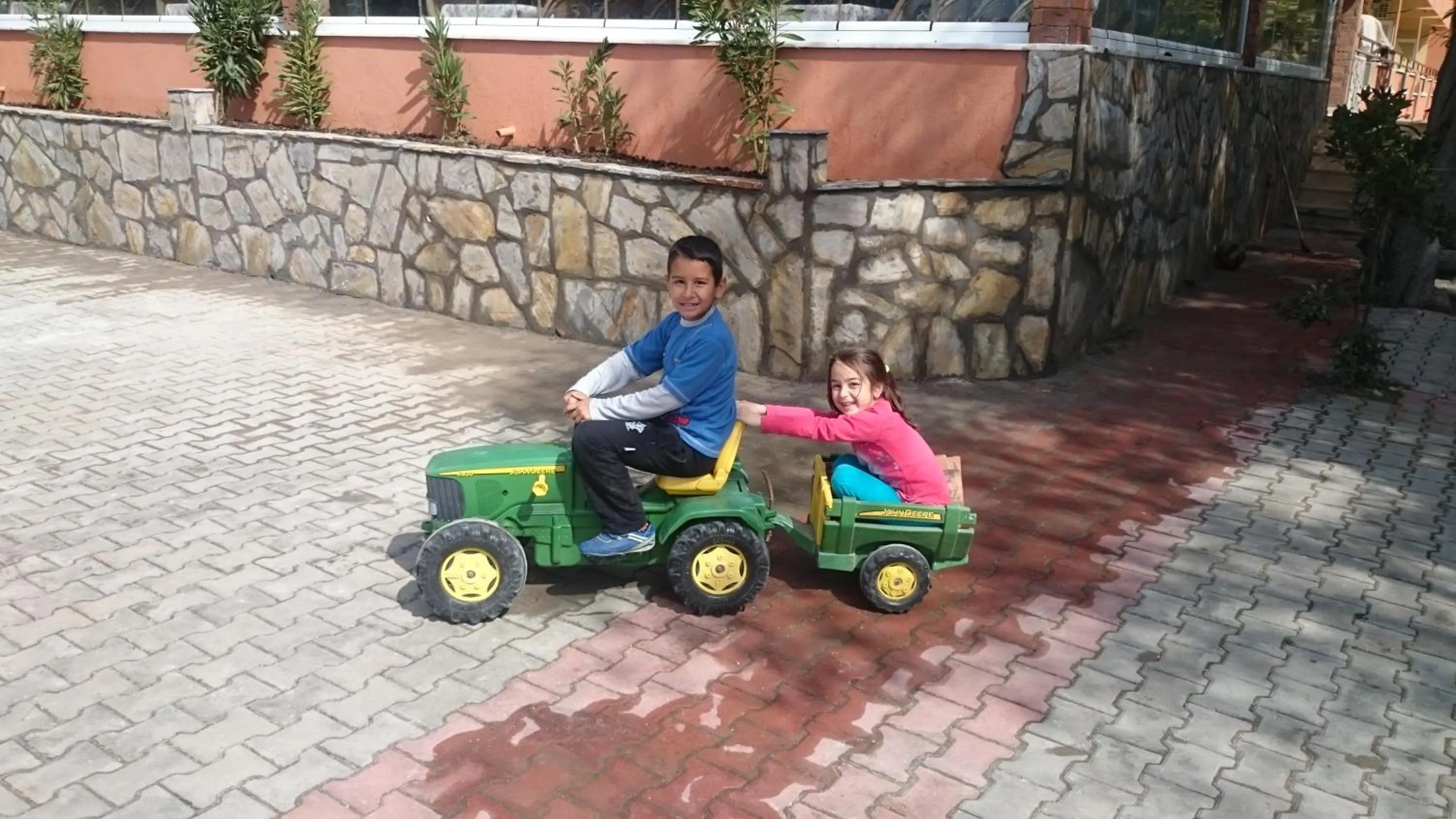 Children play ground in Hotel Grün