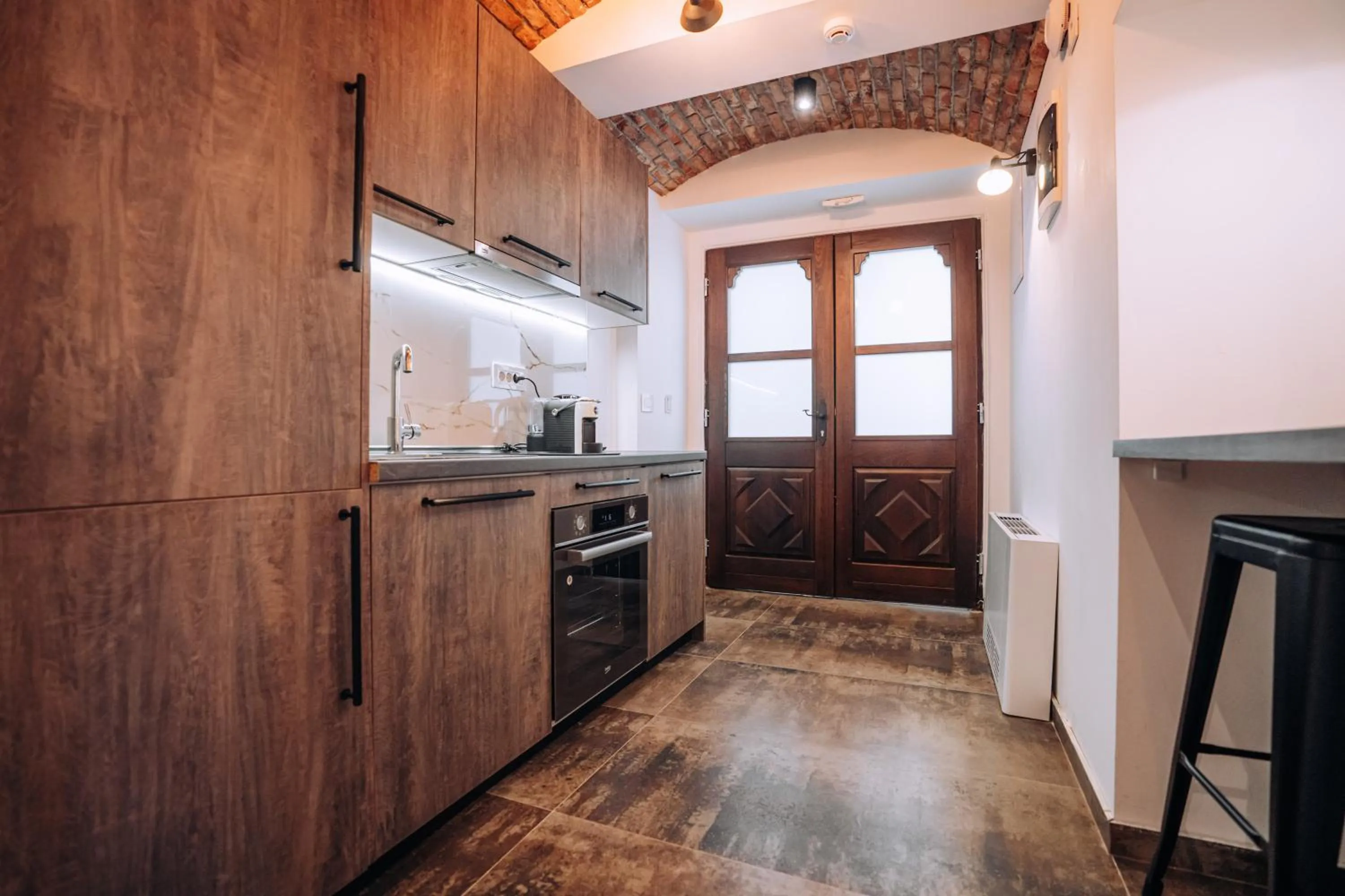 Kitchen or kitchenette in Villa Pupin SARAISTE