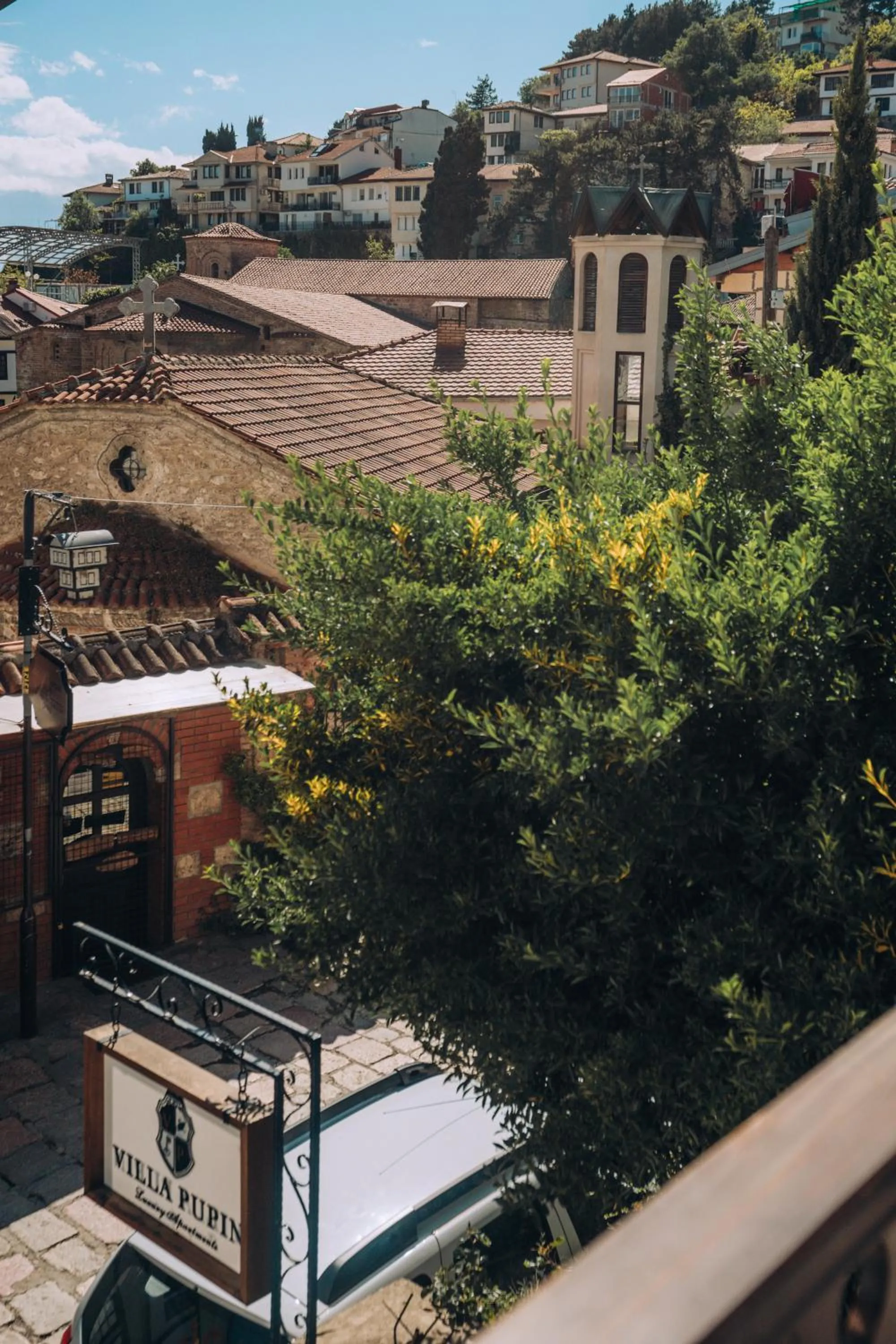 Balcony/Terrace in Villa Pupin SARAISTE