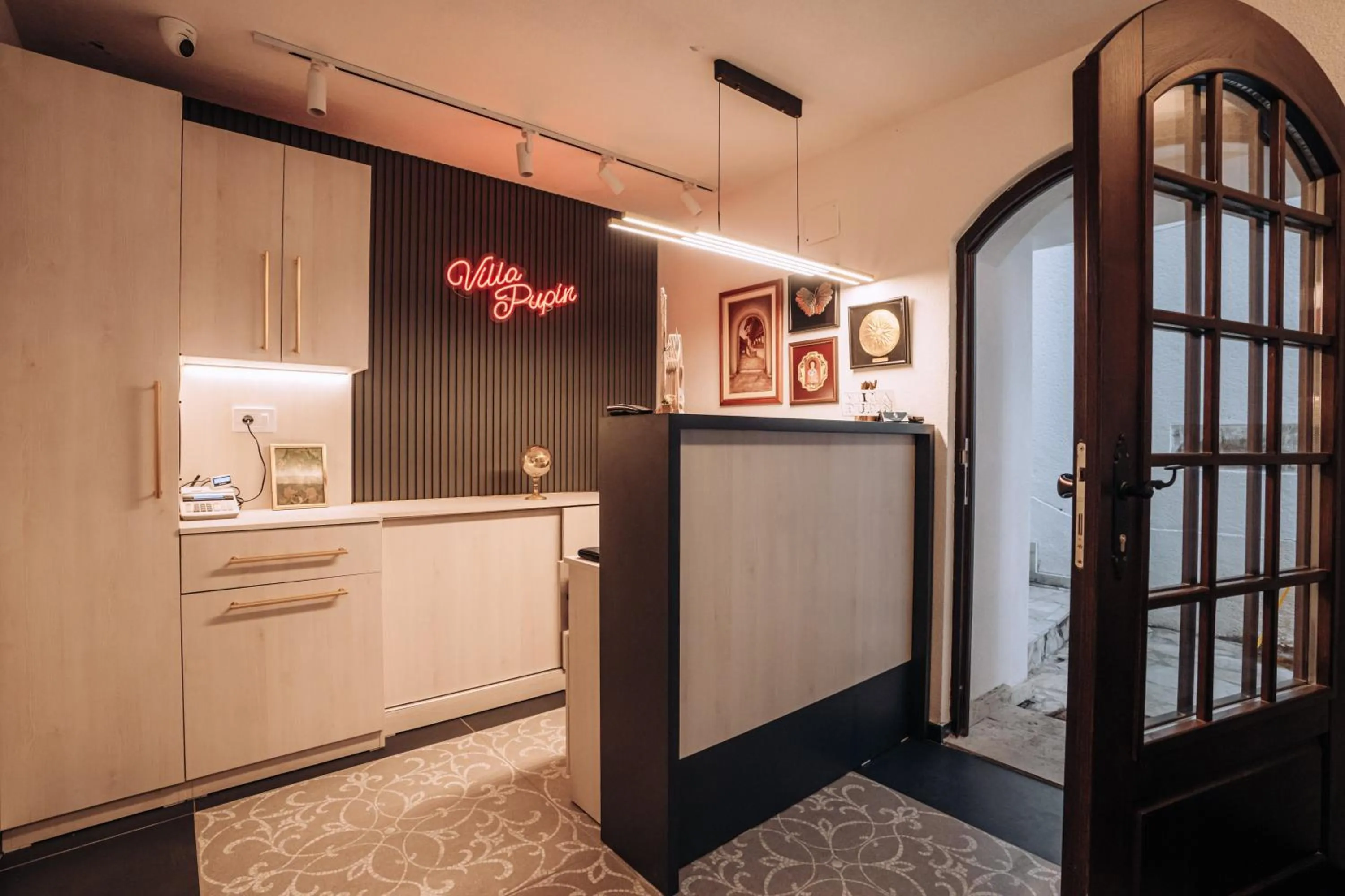 Lobby or reception in Villa Pupin SARAISTE