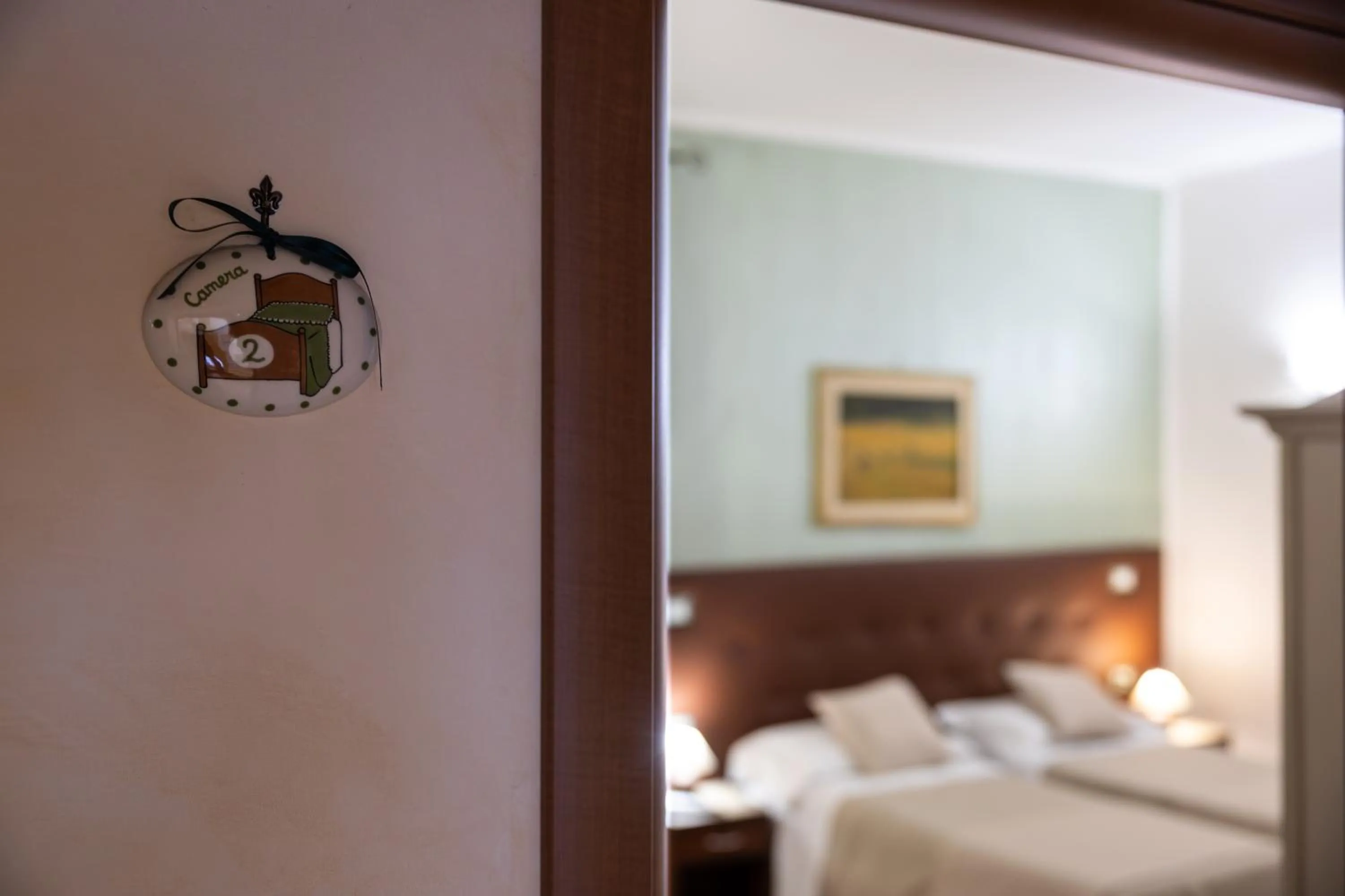 Decorative detail, Bed in Casa Lollobrigida