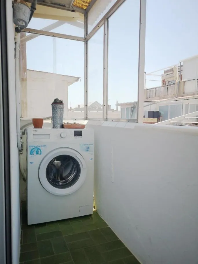 washing machine in A Home in Barcelona