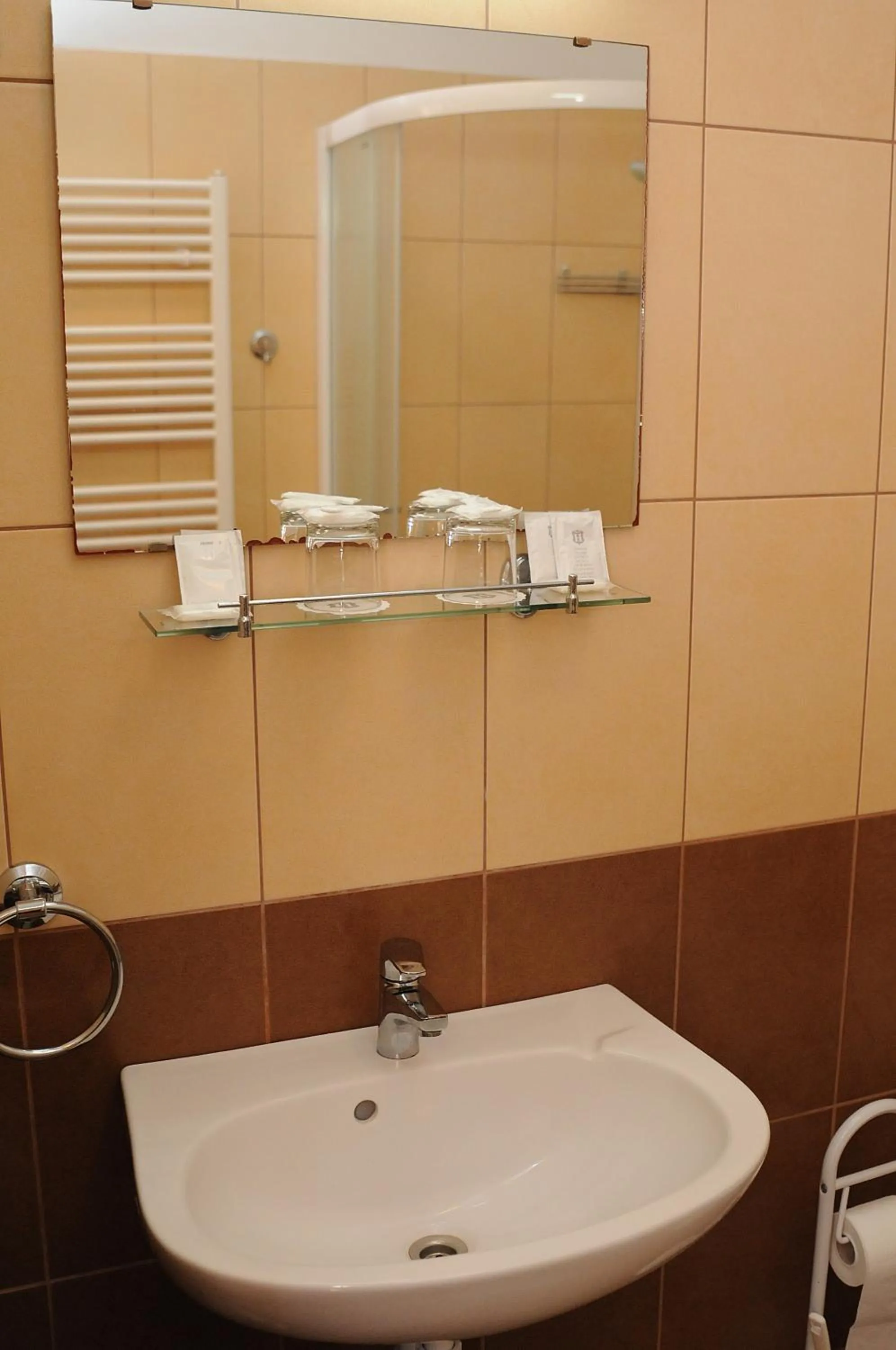 Bathroom in Hotel Halászkert Badacsony