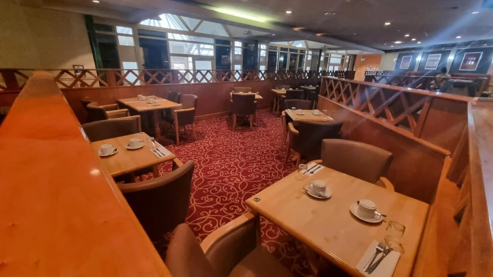 Seating area in Wigan Oak Hotel