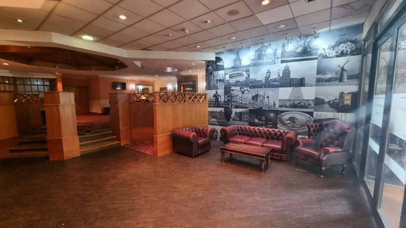 Seating area in Wigan Oak Hotel