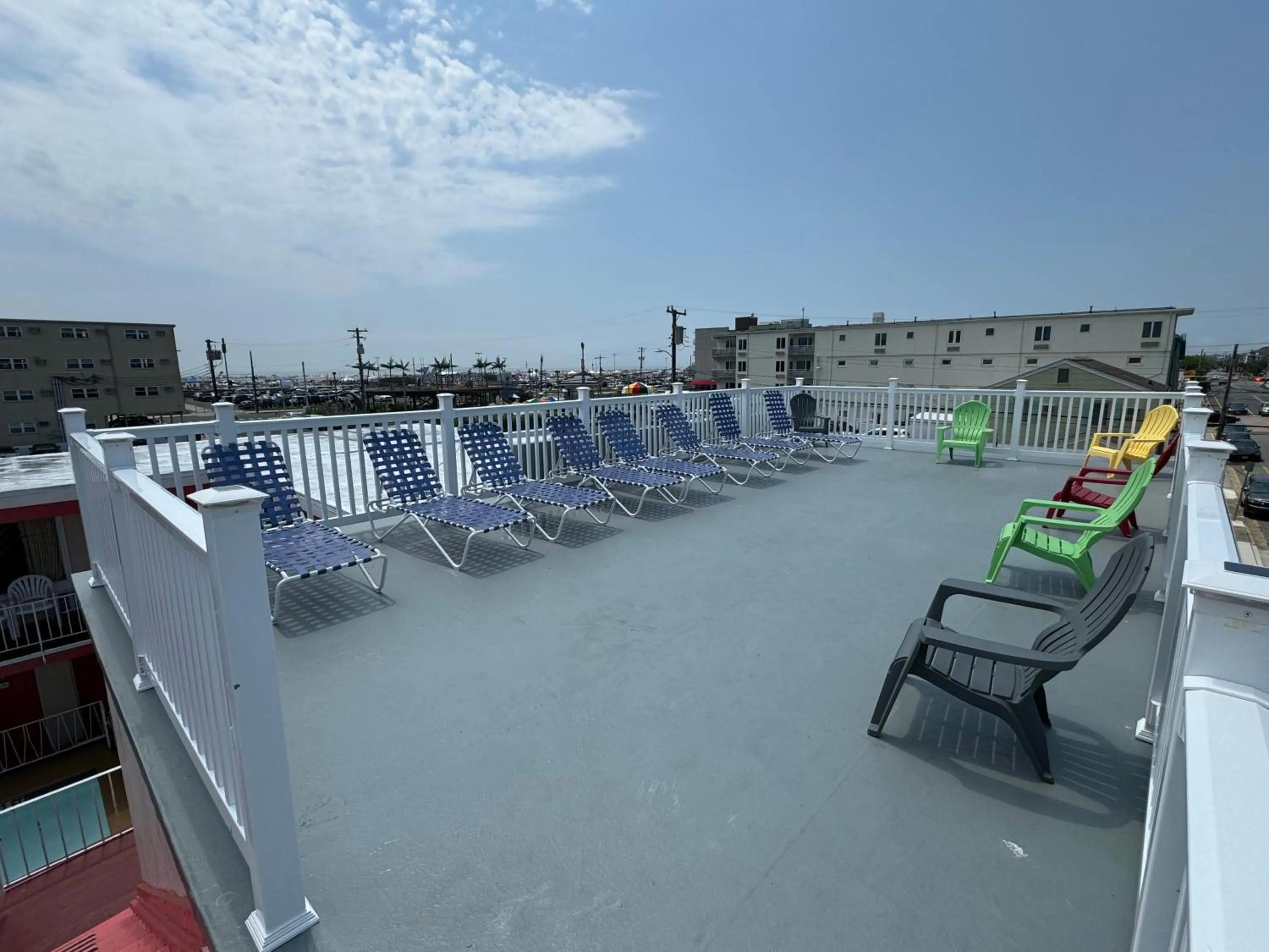 Balcony/Terrace in El Ray Motel