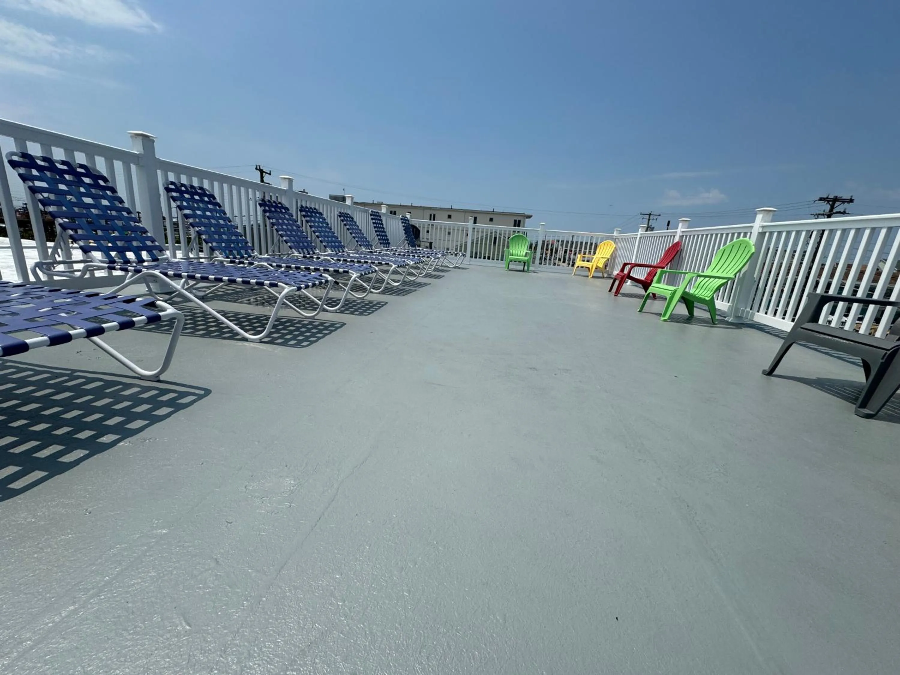 Balcony/Terrace in El Ray Motel