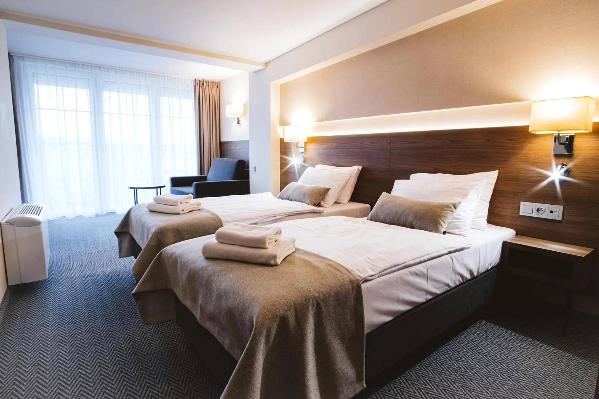 Bed in Hotel Piotr Spa&Wellness