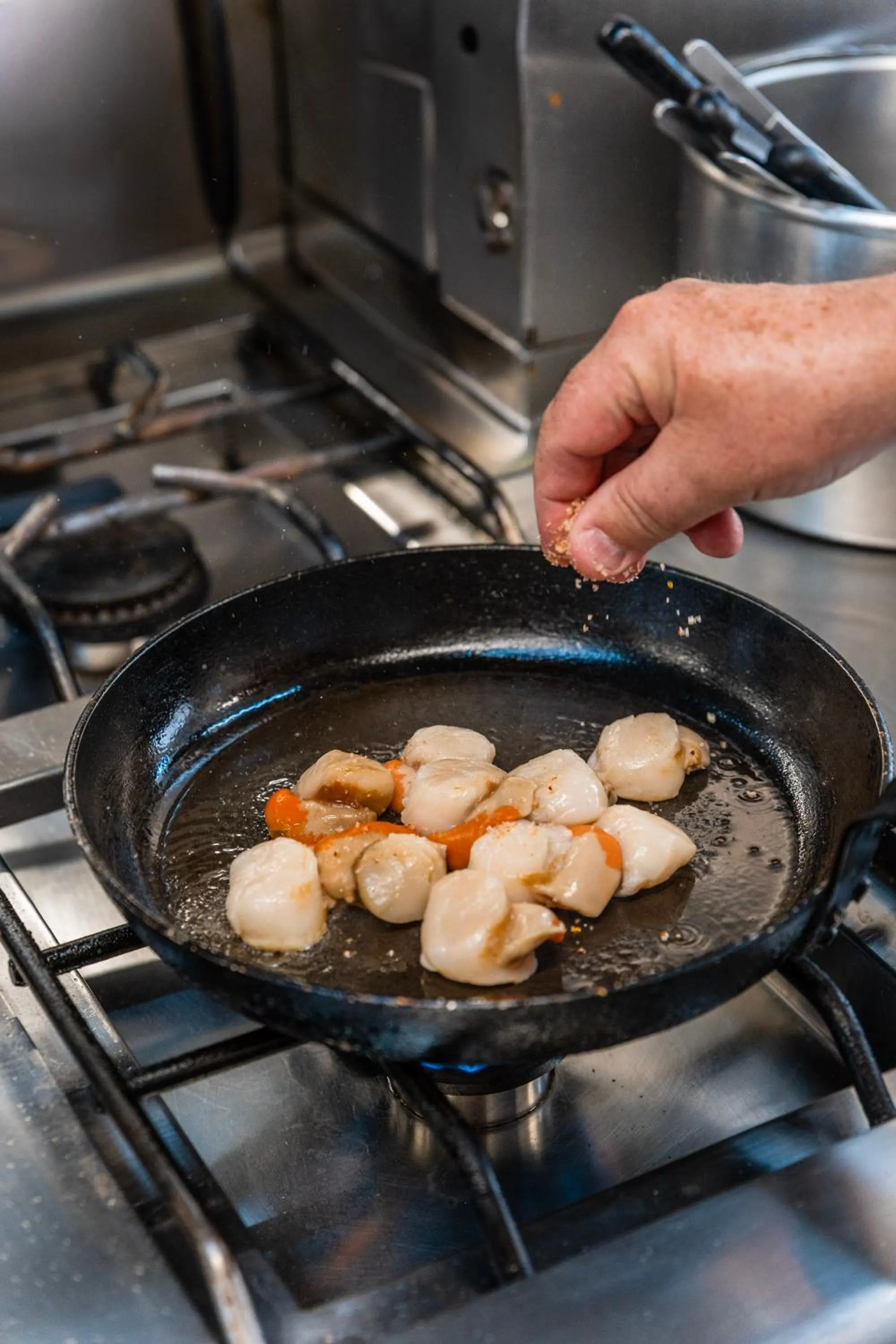 Food in Le Grand Hôtel de la Marine "face à la mer"