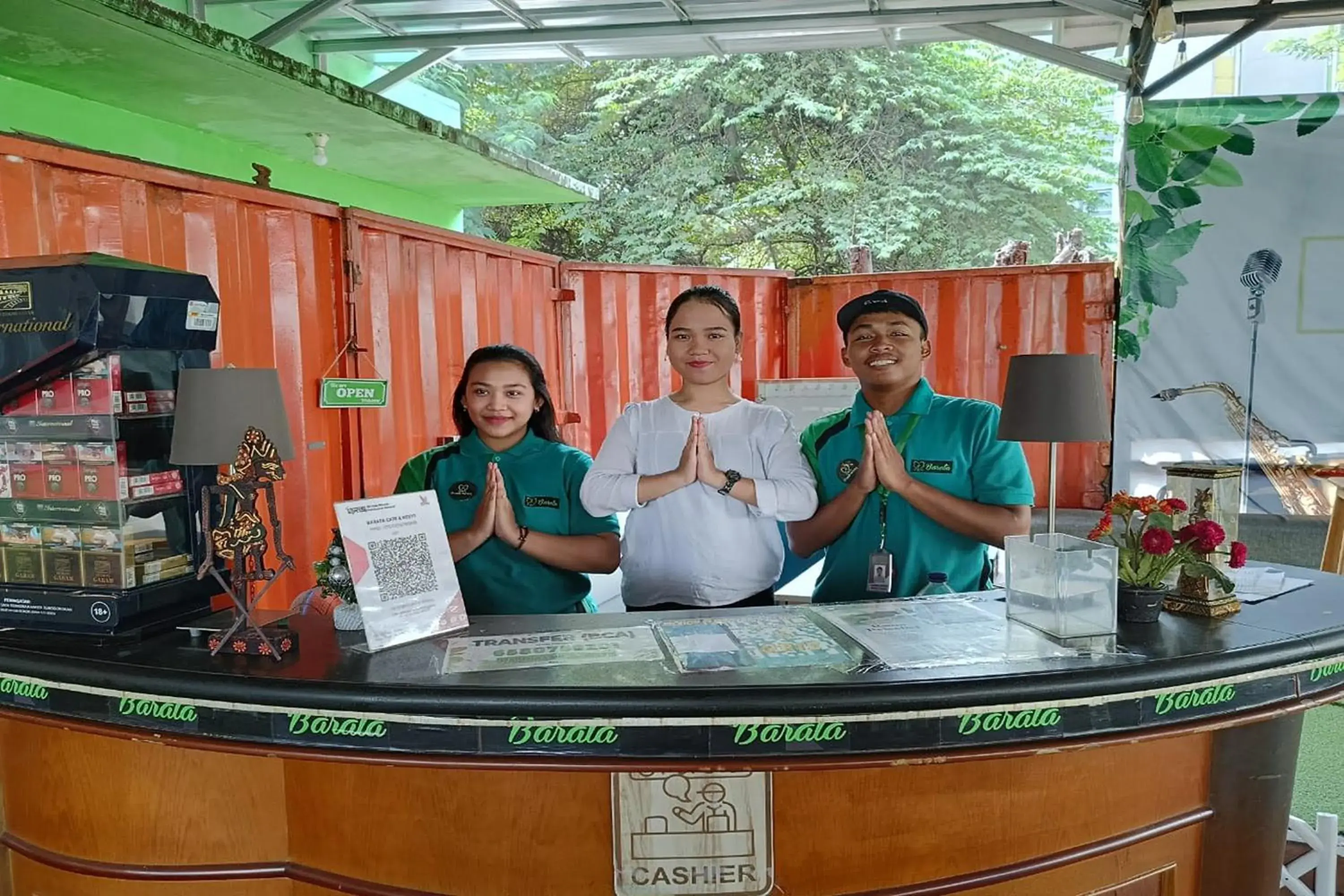 Lobby or reception in Barata Hotel Near Bandara Soekarno Hatta Lobby or reception in Barata Hotel Near Bandara Soekarno Hatta
