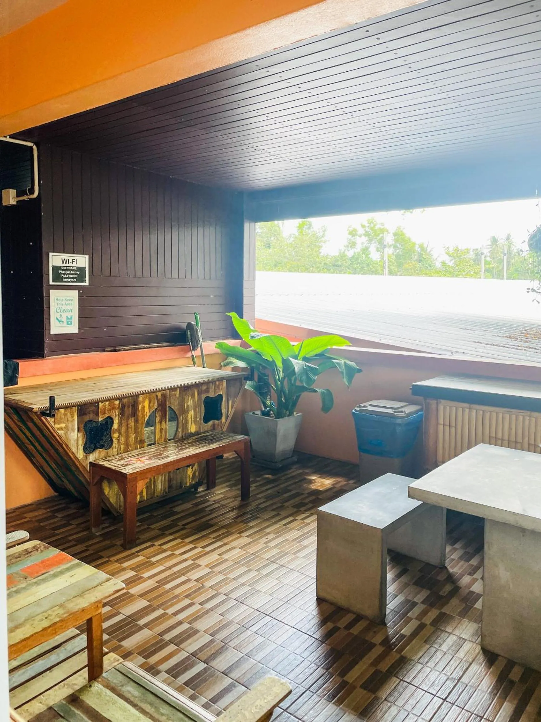 Balcony/Terrace in Phangan Barsay Hostel