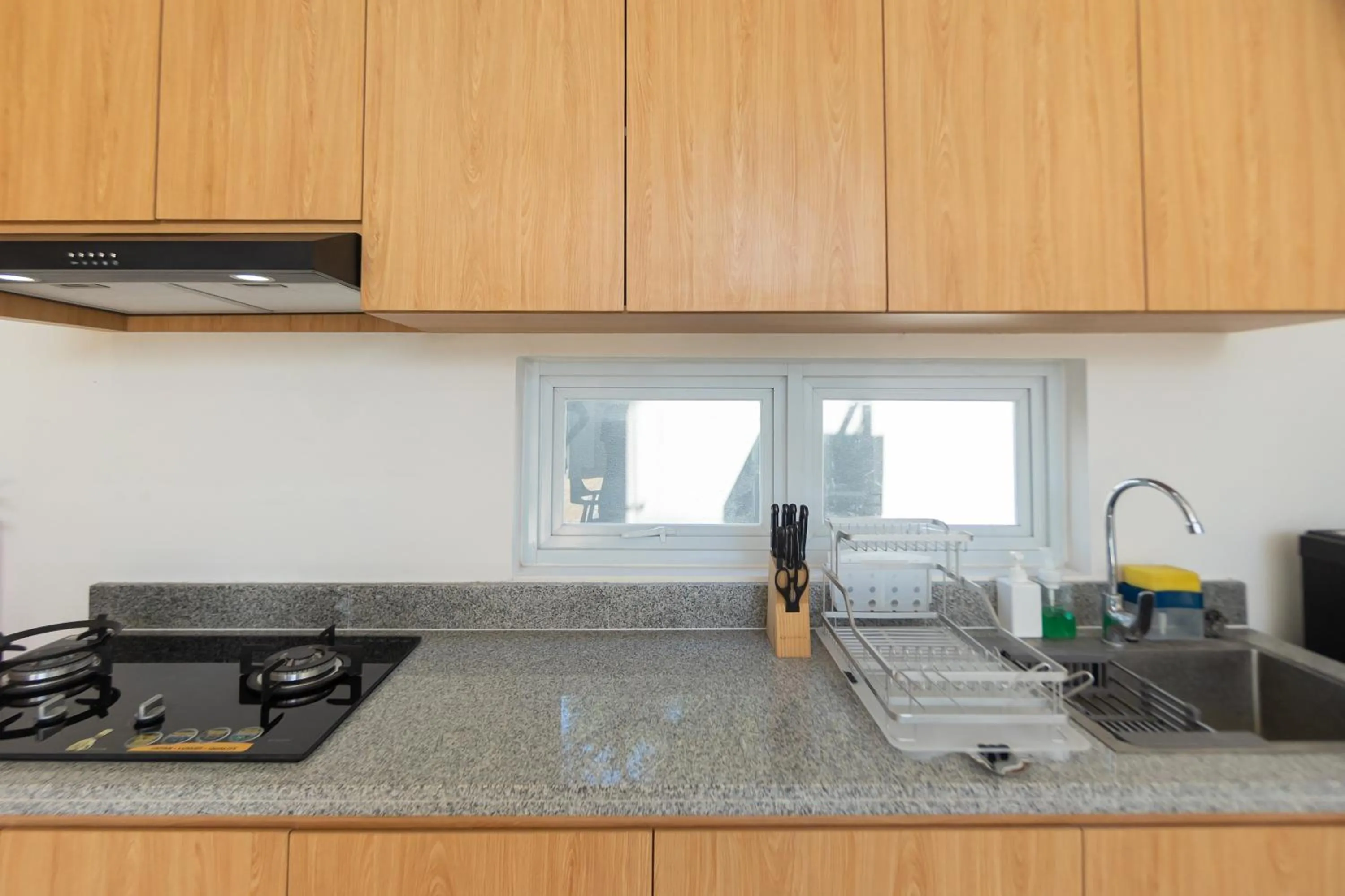 Kitchen or kitchenette in Villa Berlian Kuta