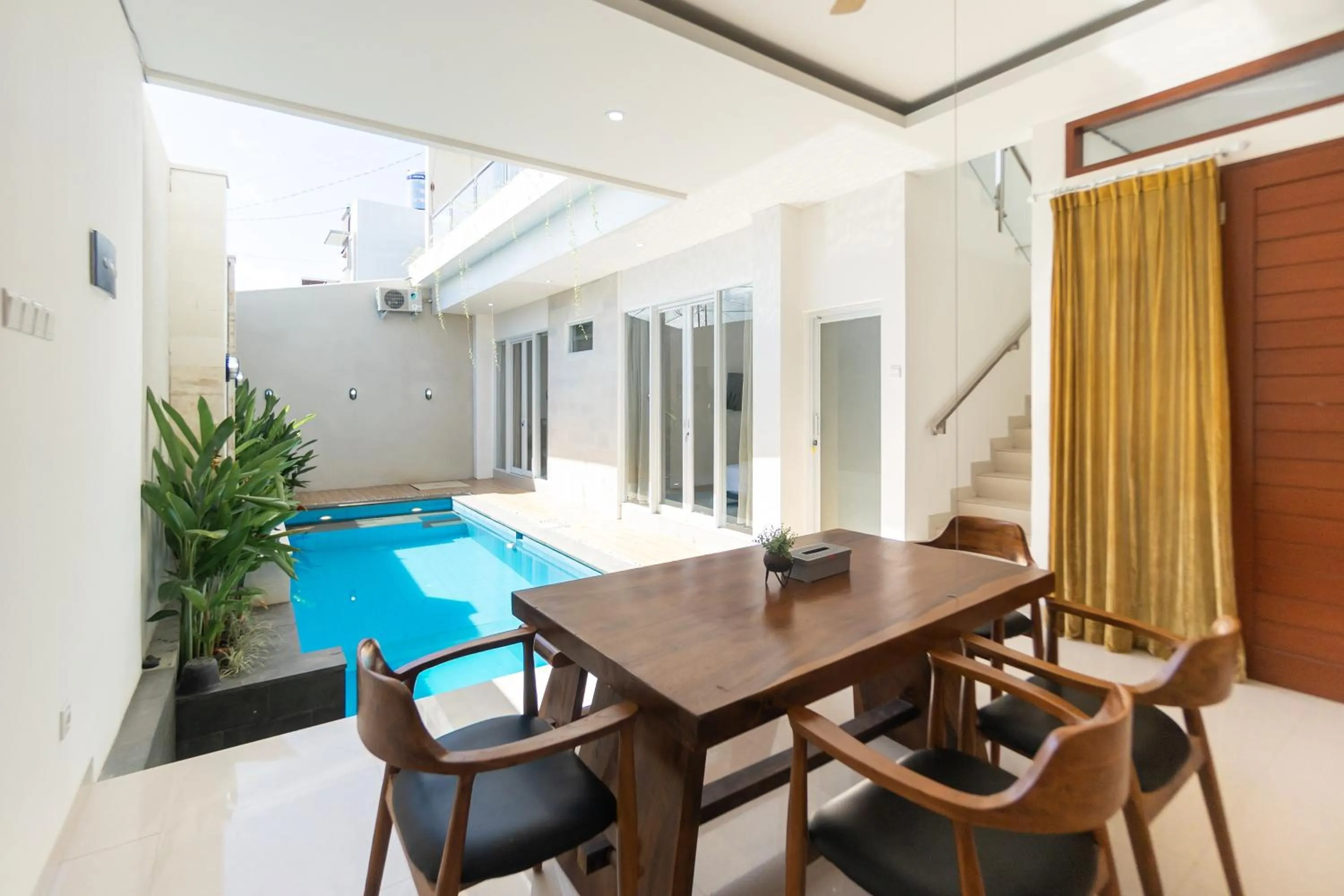 Seating area in Villa Berlian Kuta