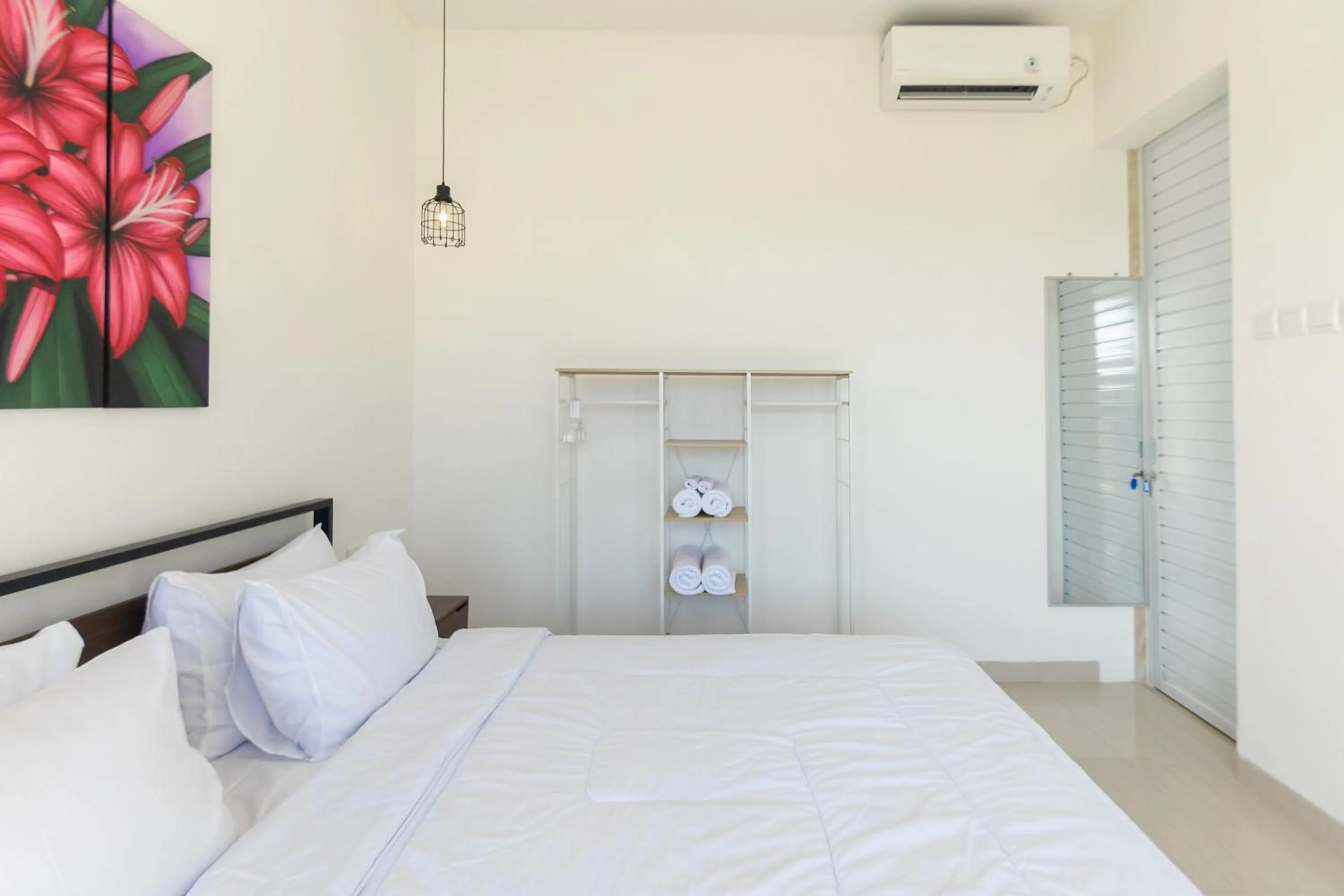 Bed in Villa Berlian Kuta