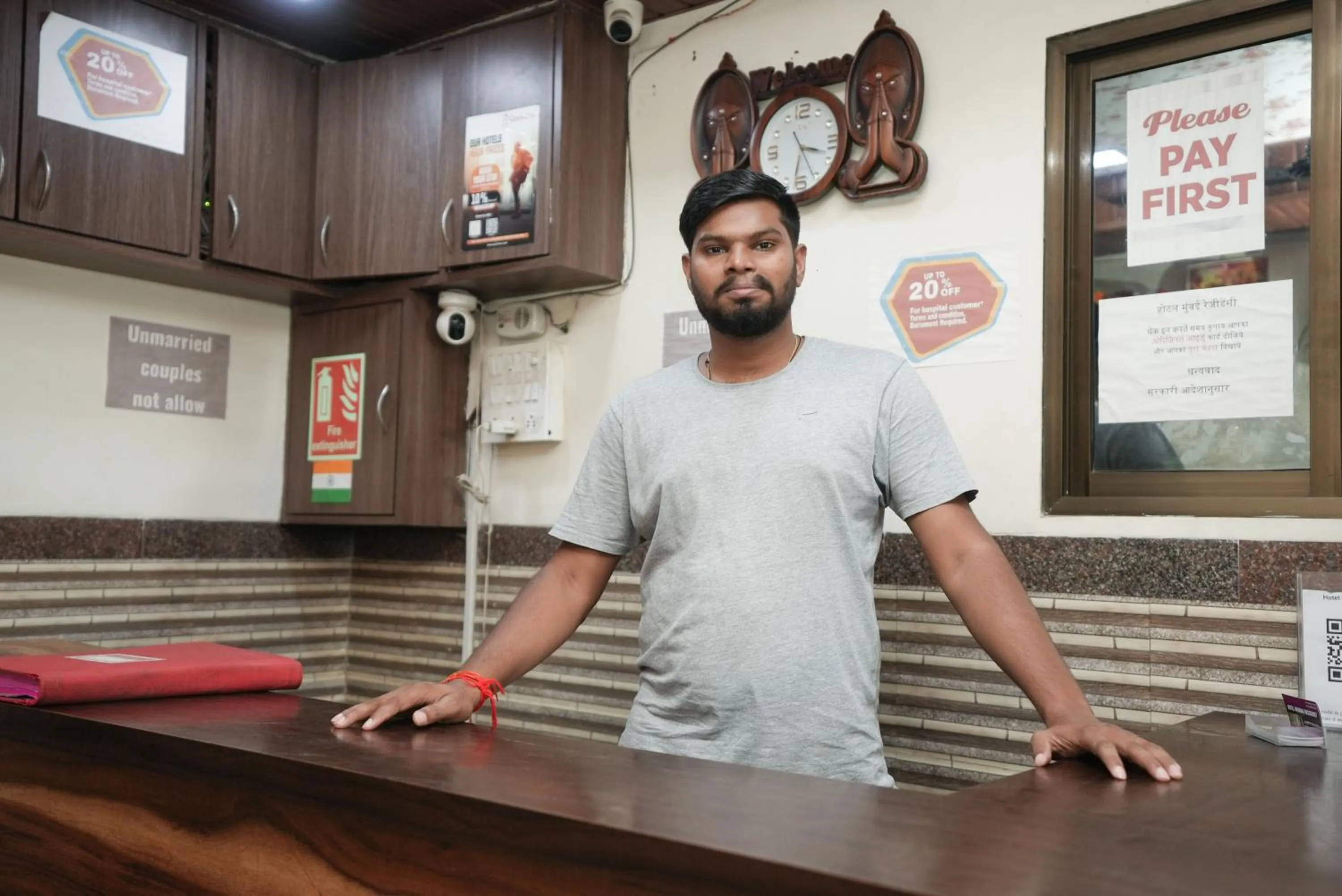 Lobby or reception in Hotel Mumbai Residency