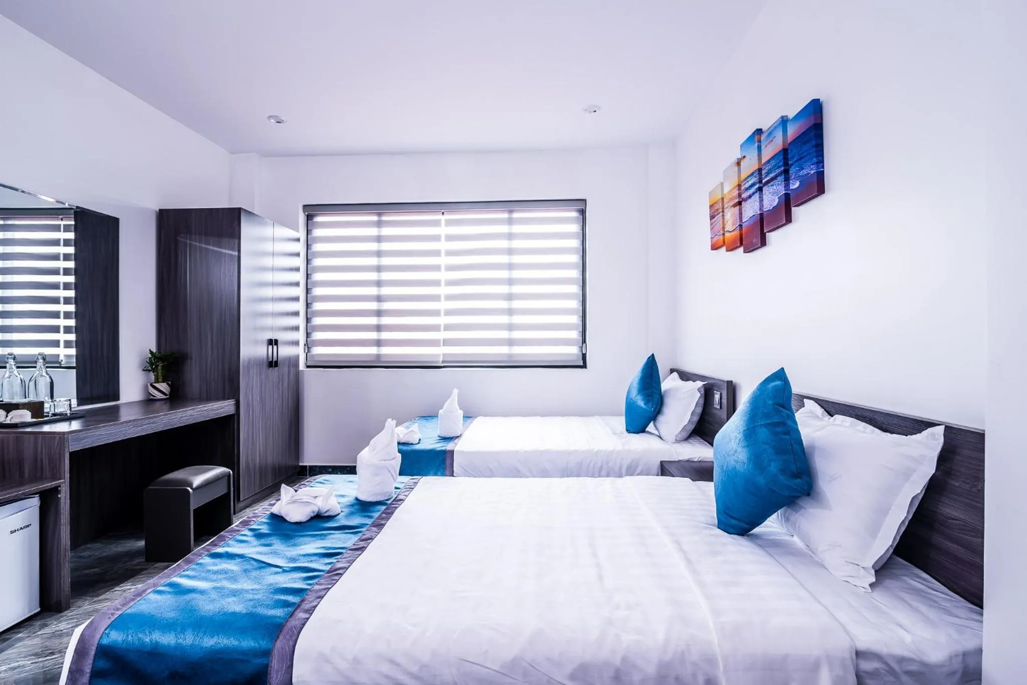 Bed in A&J Kampot Boutique