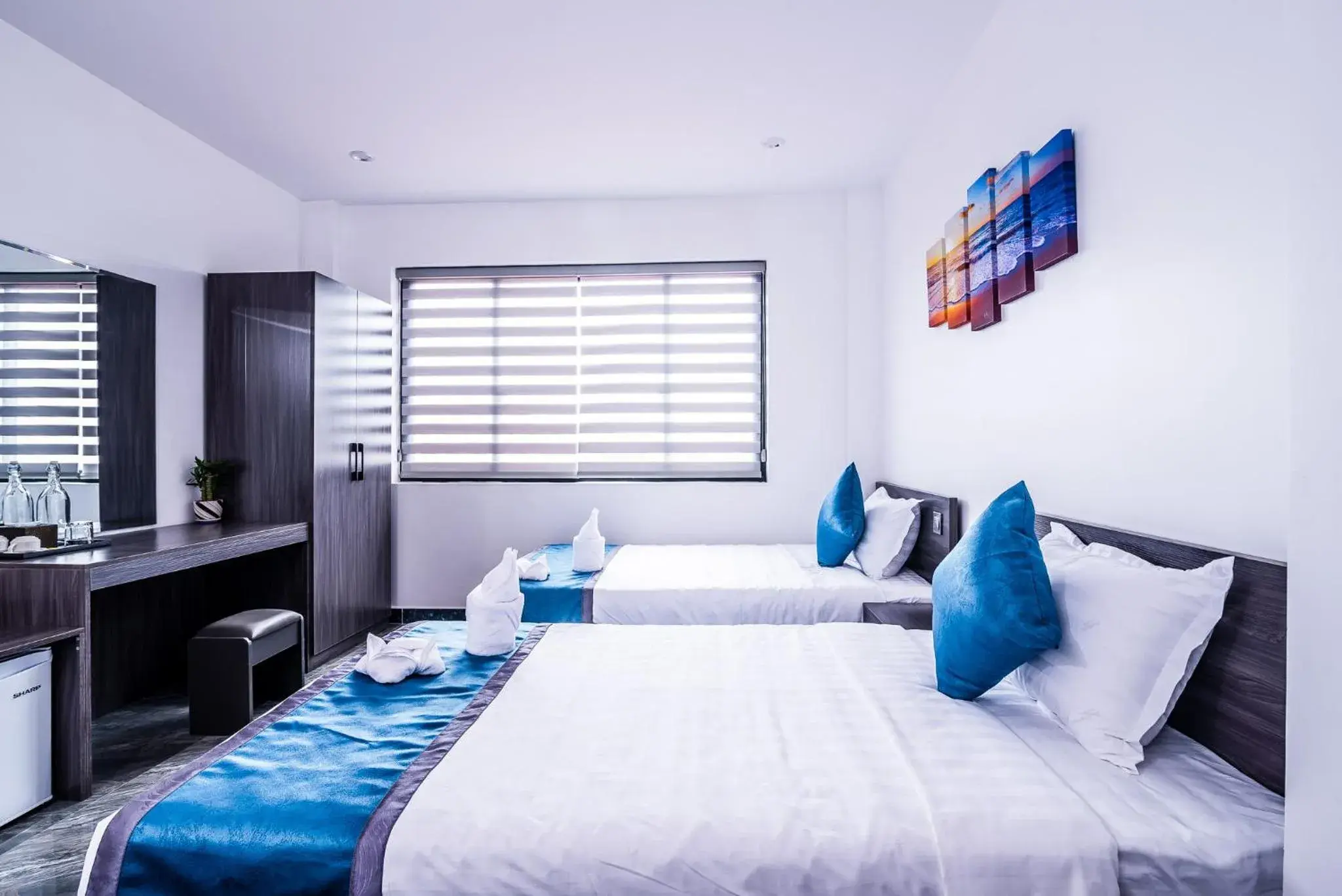Superior Twin Room in A&J Kampot Boutique Superior Twin Room in A&J Kampot Boutique