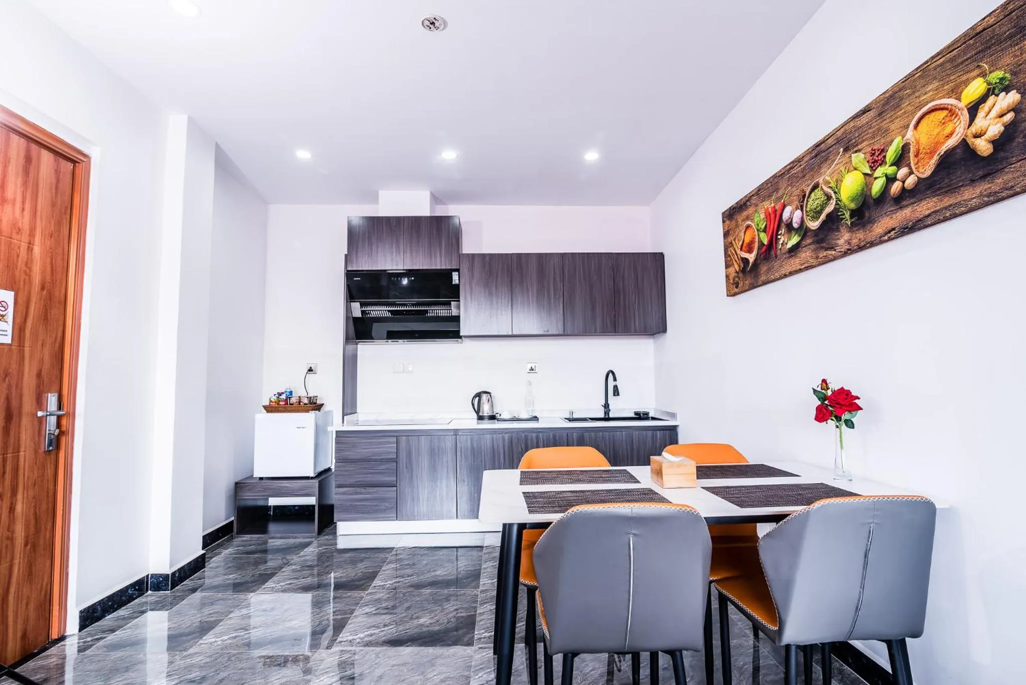 Kitchen or kitchenette in A&J Kampot Boutique