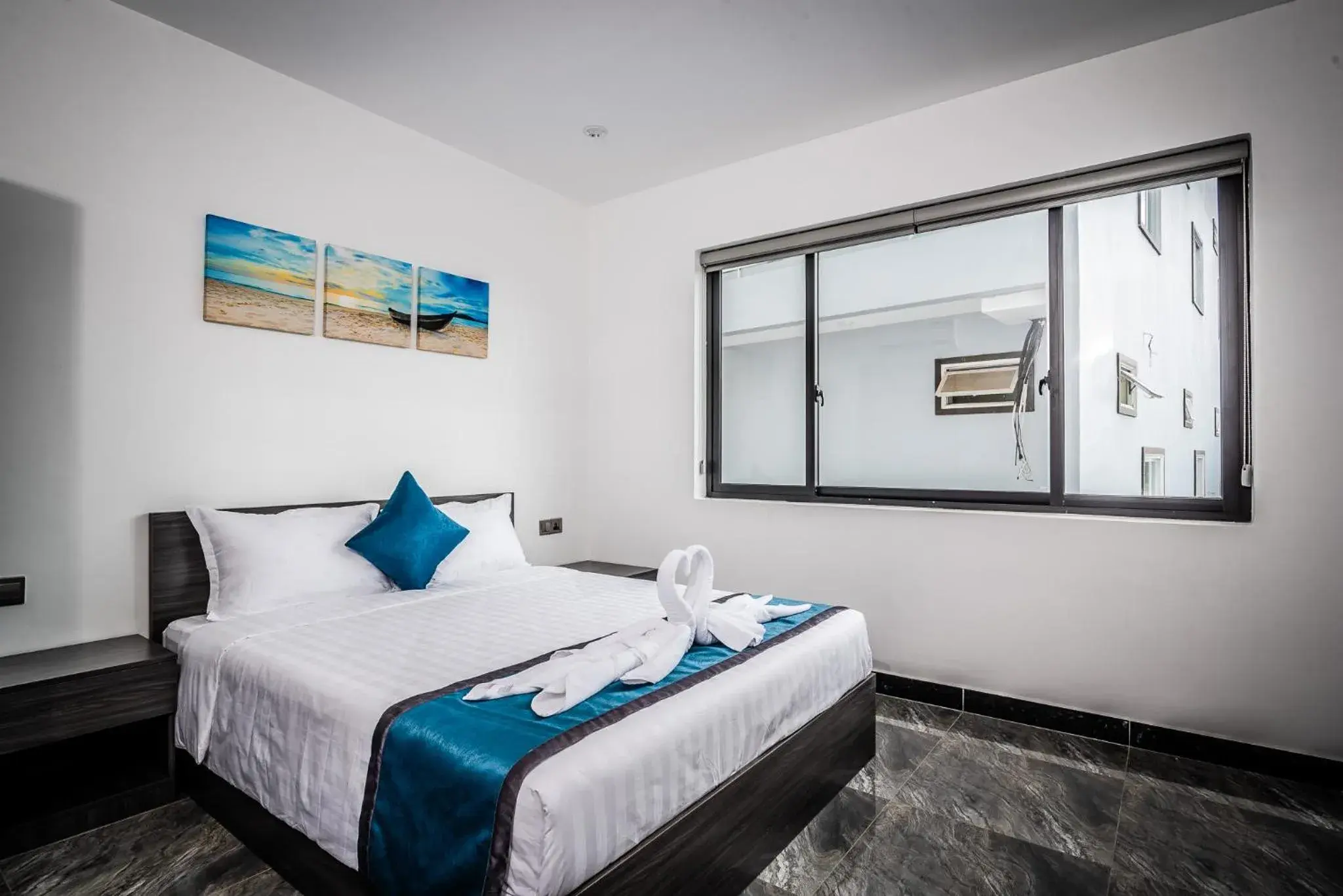 Bed in A&J Kampot Boutique Bed in A&J Kampot Boutique