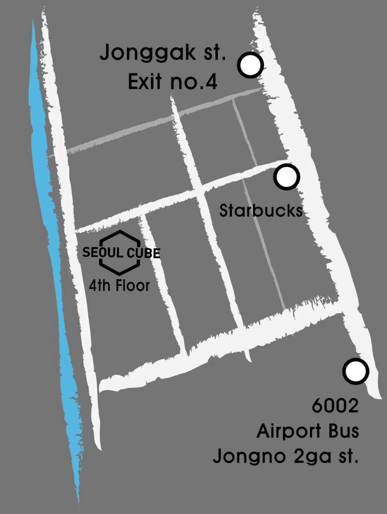 Neighbourhood in Seoul Cube Jongro