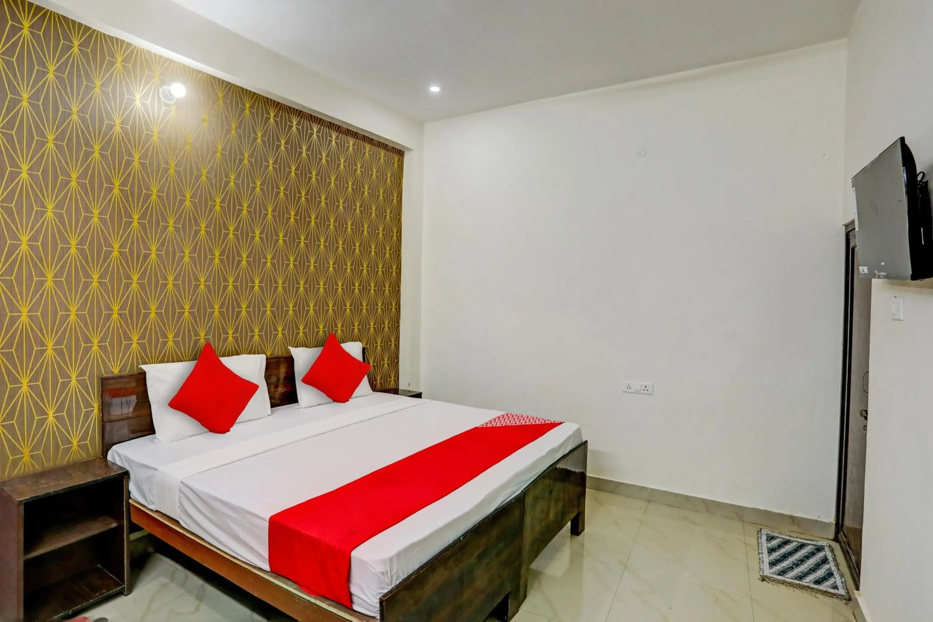 Bedroom, Bed in Hotel O The Raghav Villa Bedroom, Bed in Hotel O The Raghav Villa