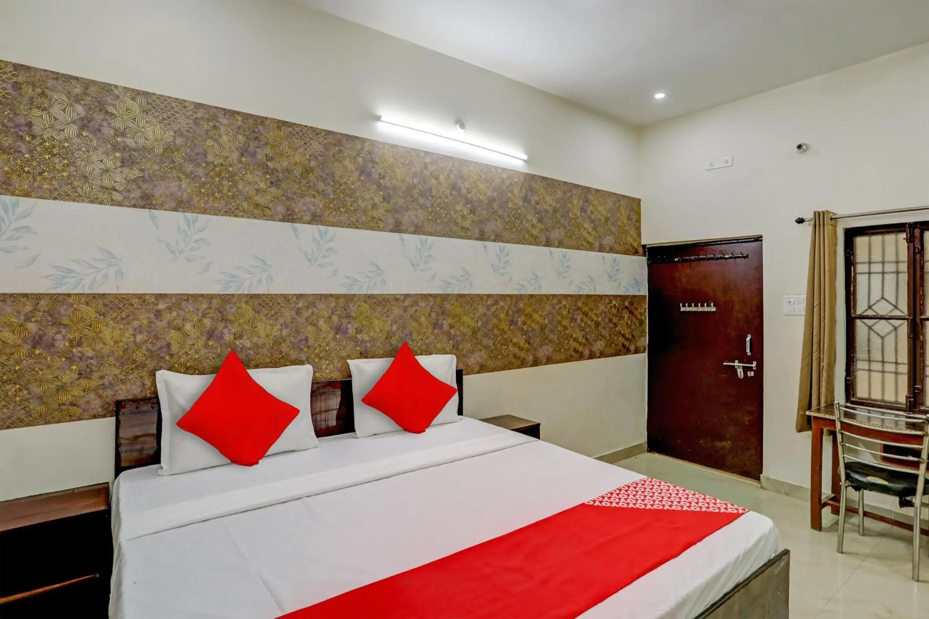 Lobby or reception, Bed in Hotel O The Raghav Villa Lobby or reception, Bed in Hotel O The Raghav Villa