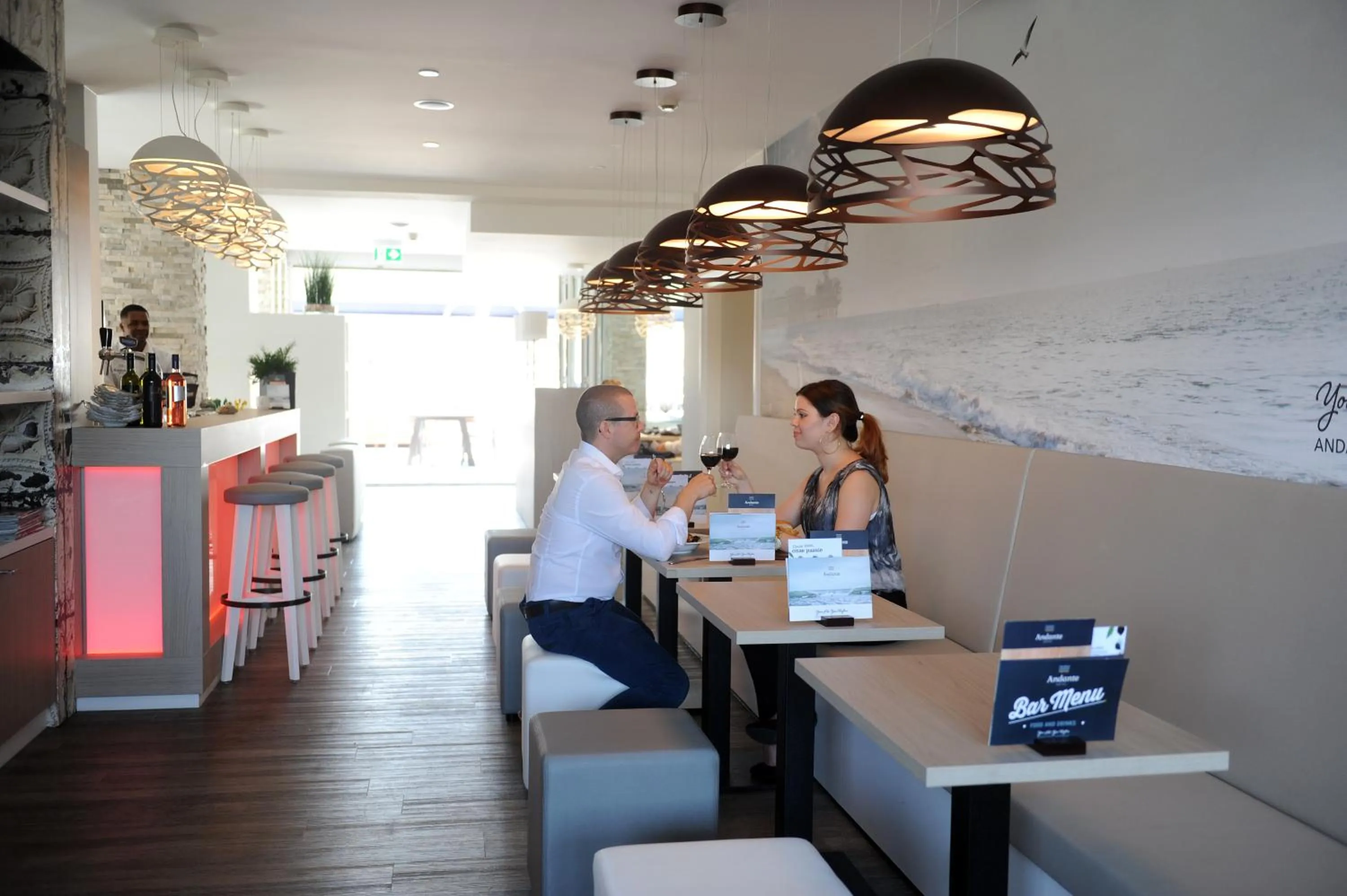 People in Hotel Andante aan Zee