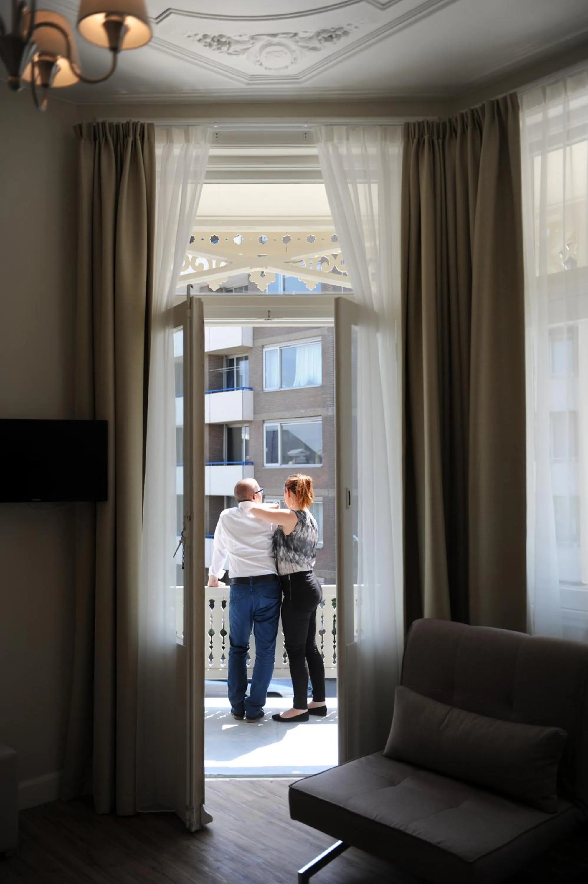 Decorative detail in Hotel Andante aan Zee