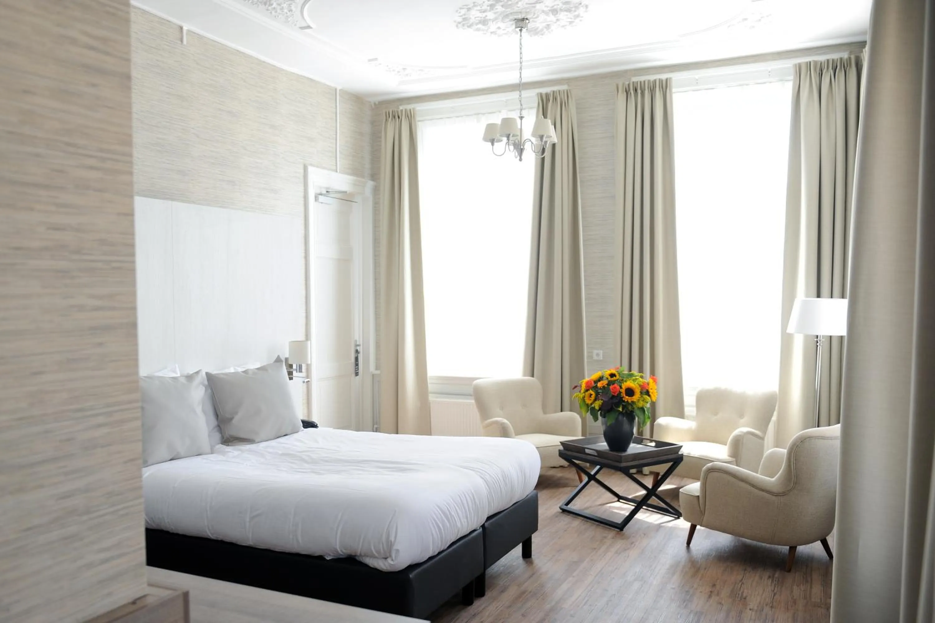 Bedroom, Bed in Hotel Andante aan Zee