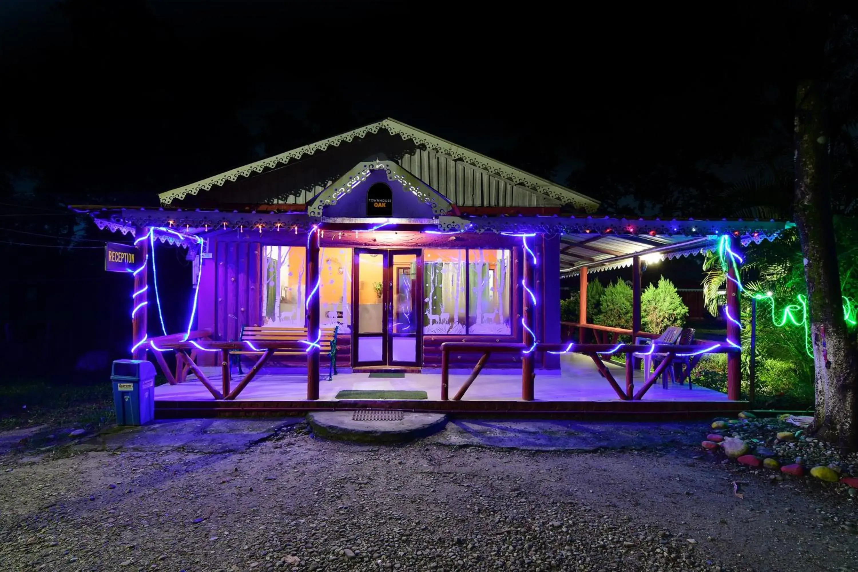 Facade/entrance in Townhouse OAK Gorumara Jungle Resort Facade/entrance in Townhouse OAK Gorumara Jungle Resort