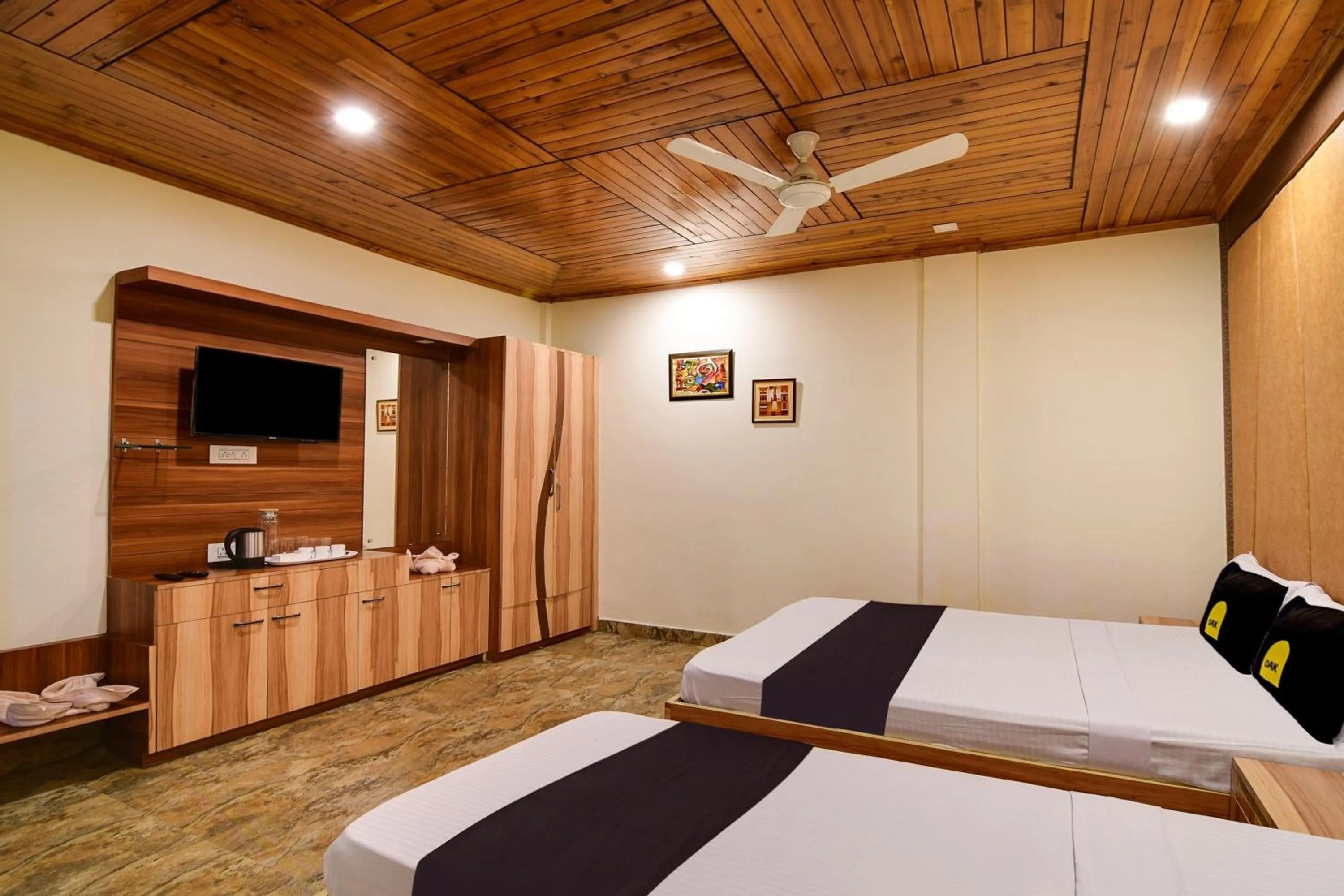 Bedroom, Bed in Townhouse OAK Gorumara Jungle Resort