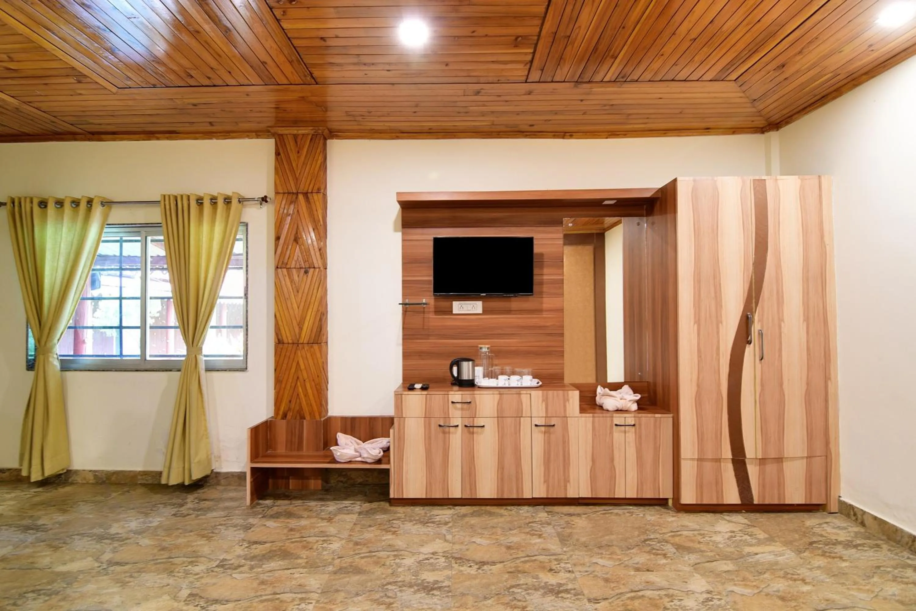 Bedroom in Townhouse OAK Gorumara Jungle Resort