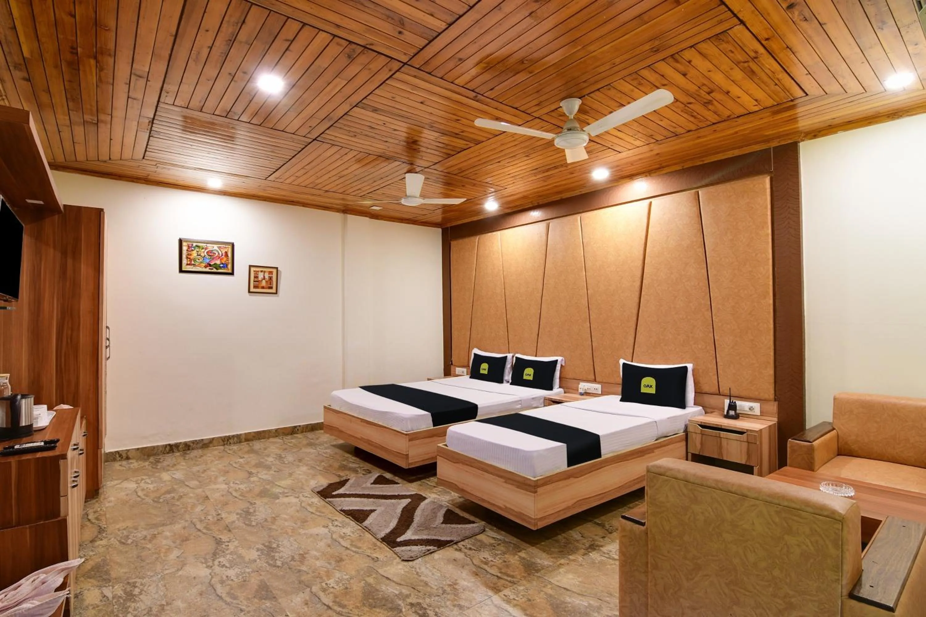 Bedroom, Bed in Townhouse OAK Gorumara Jungle Resort