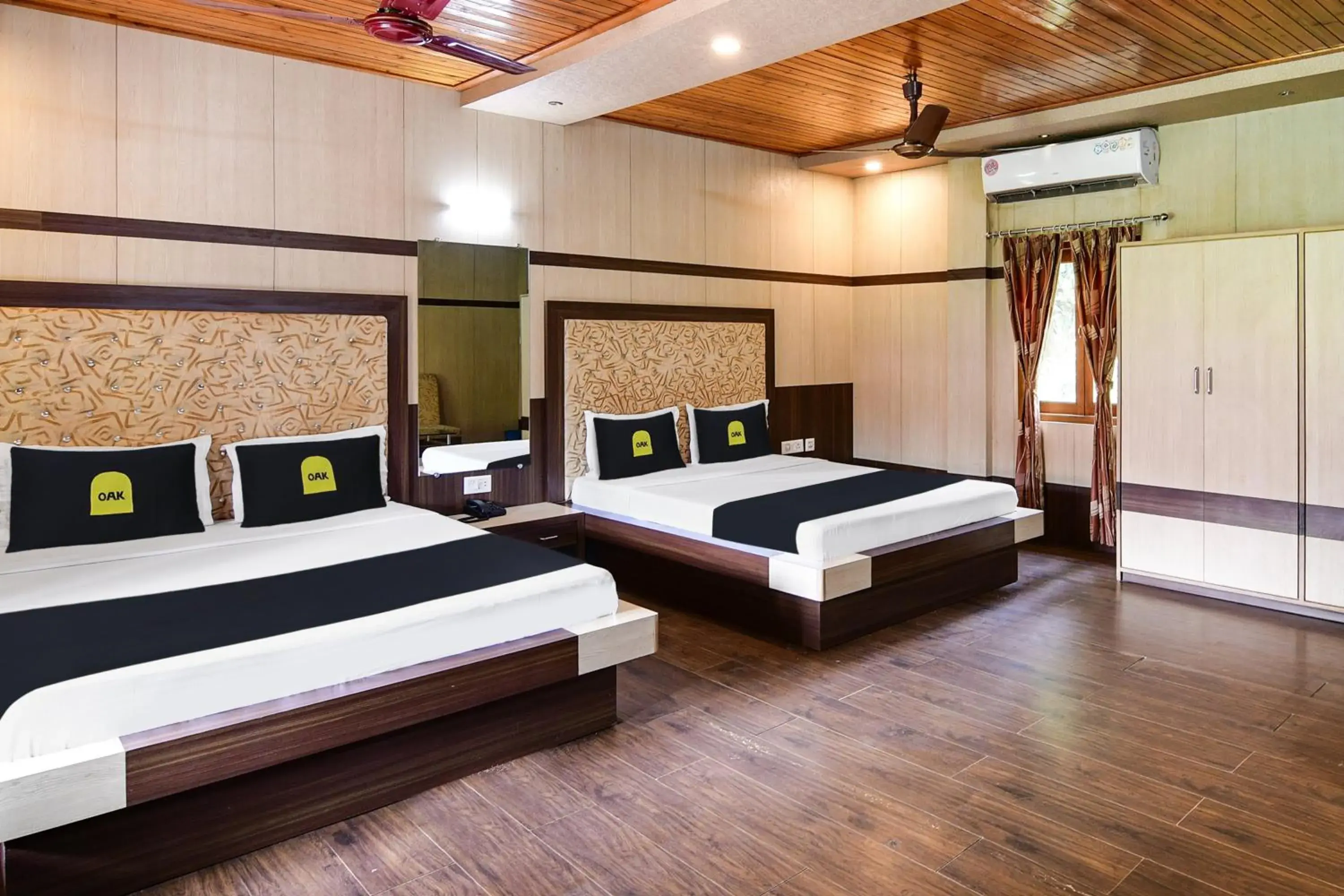 Bedroom, Bed in Townhouse OAK Gorumara Jungle Resort Bedroom, Bed in Townhouse OAK Gorumara Jungle Resort
