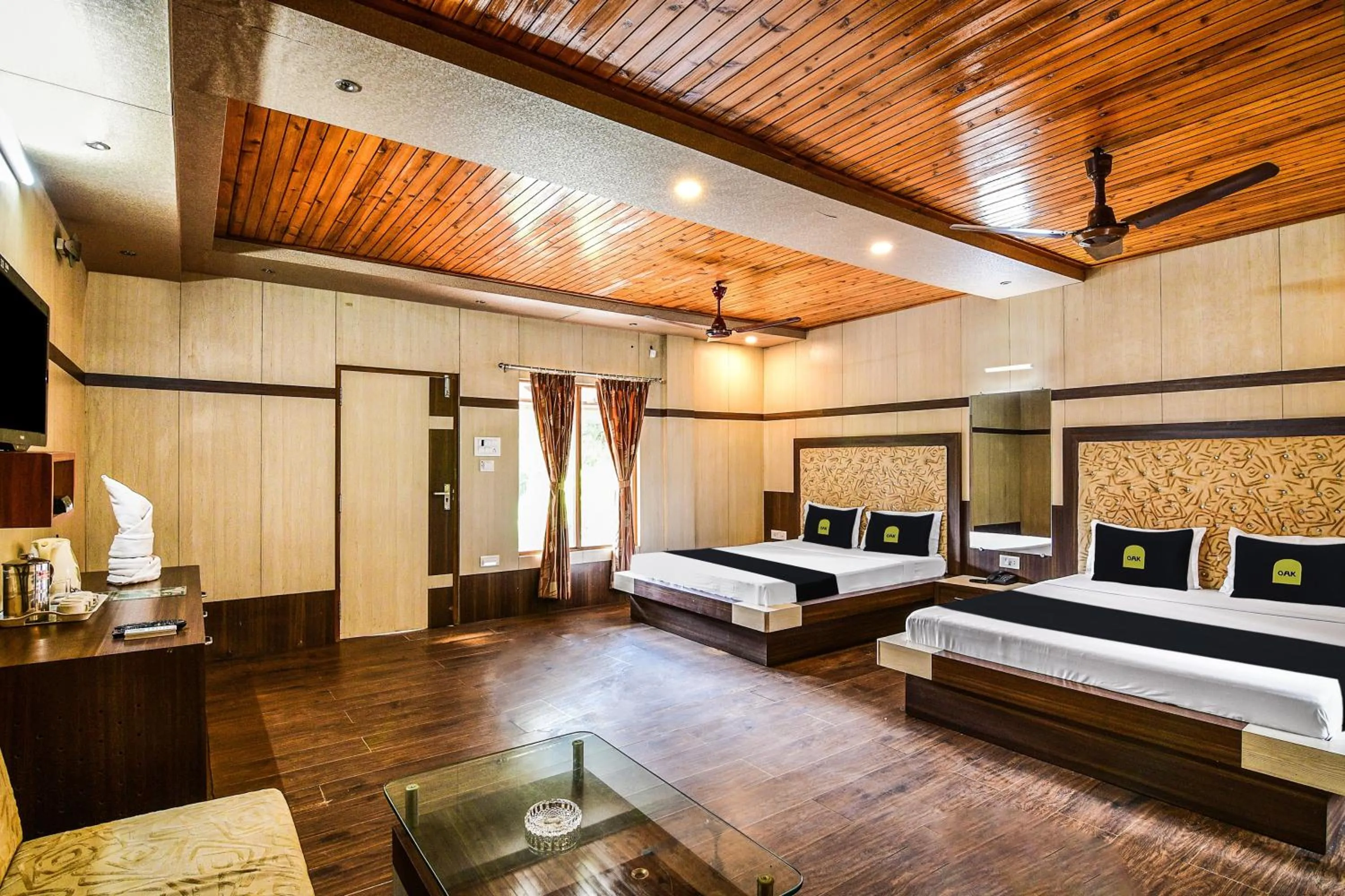 Bedroom, Bed in Townhouse OAK Gorumara Jungle Resort