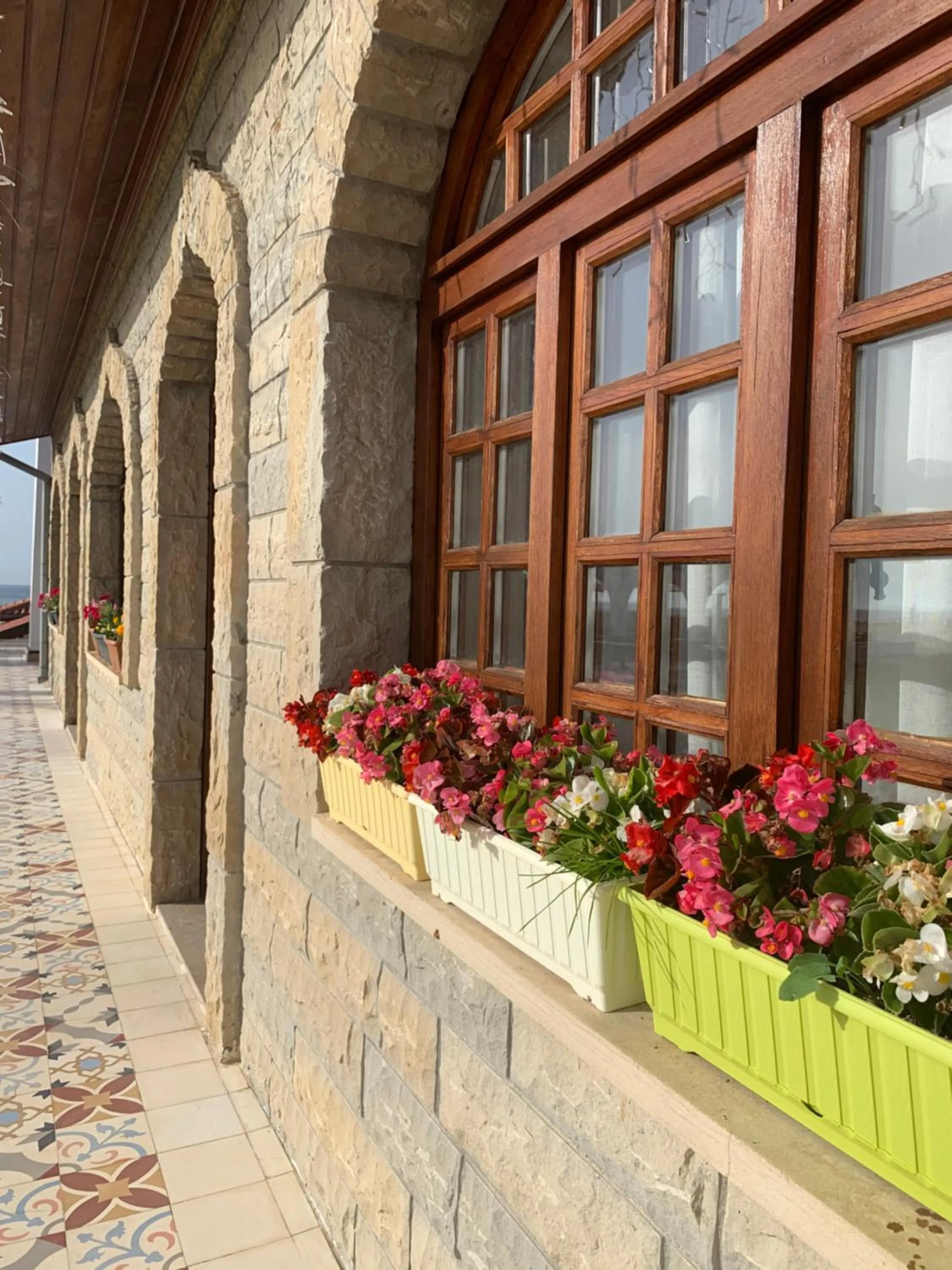 Garden view in Tarihi Kumbaba Otel