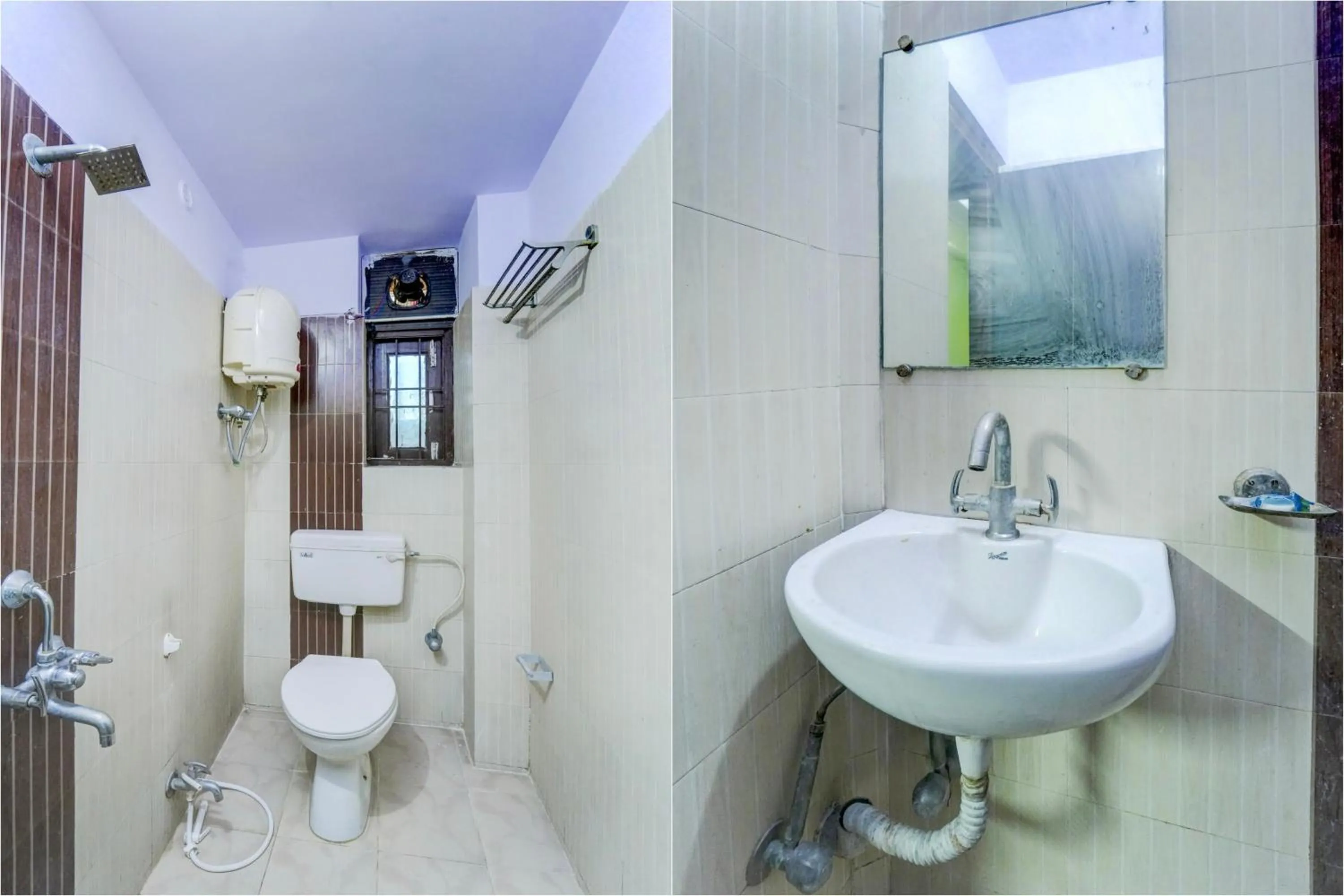 Bathroom in Super OYO Flagship Hotel New Savera