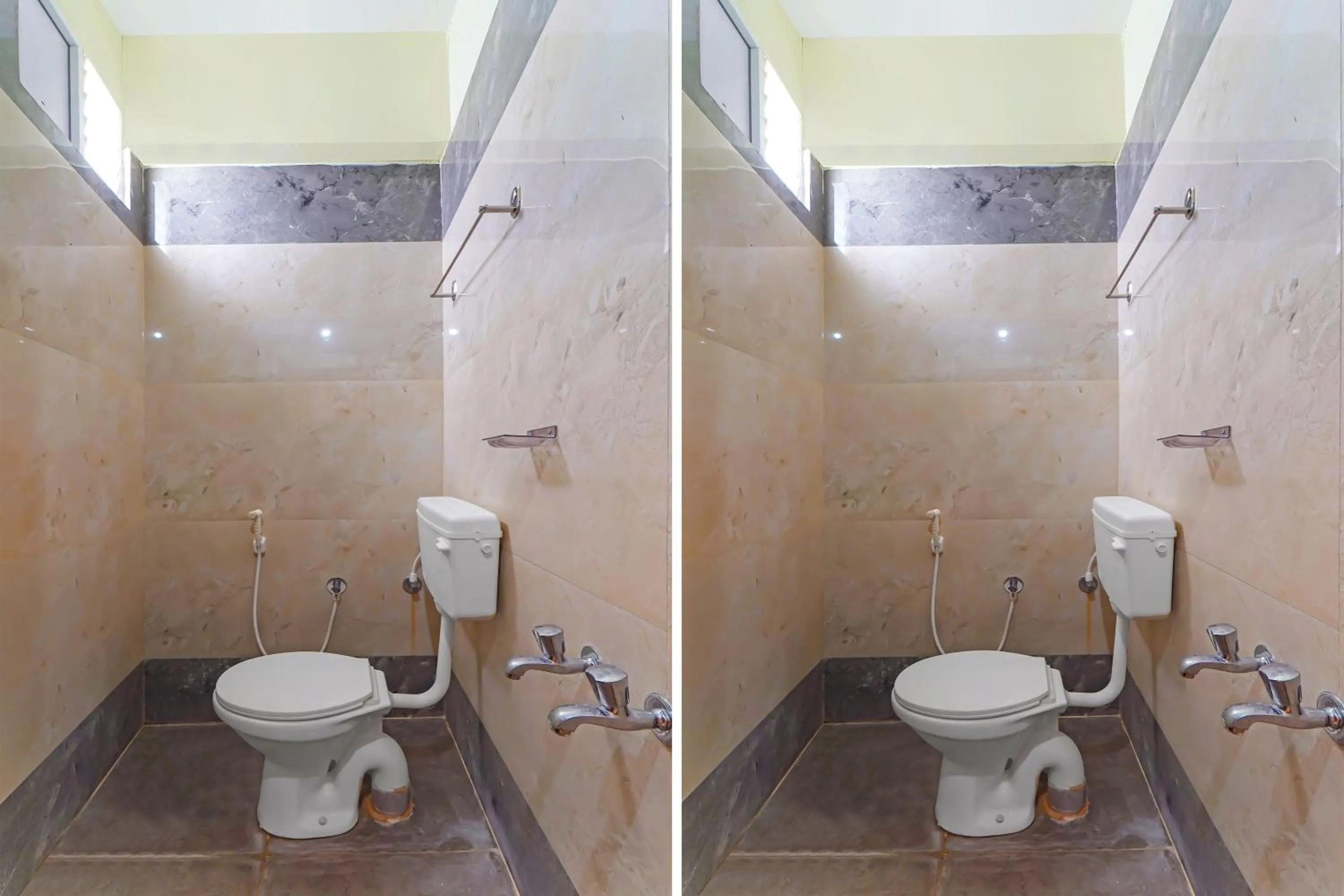 Bathroom in Hotel O Jayam Residency